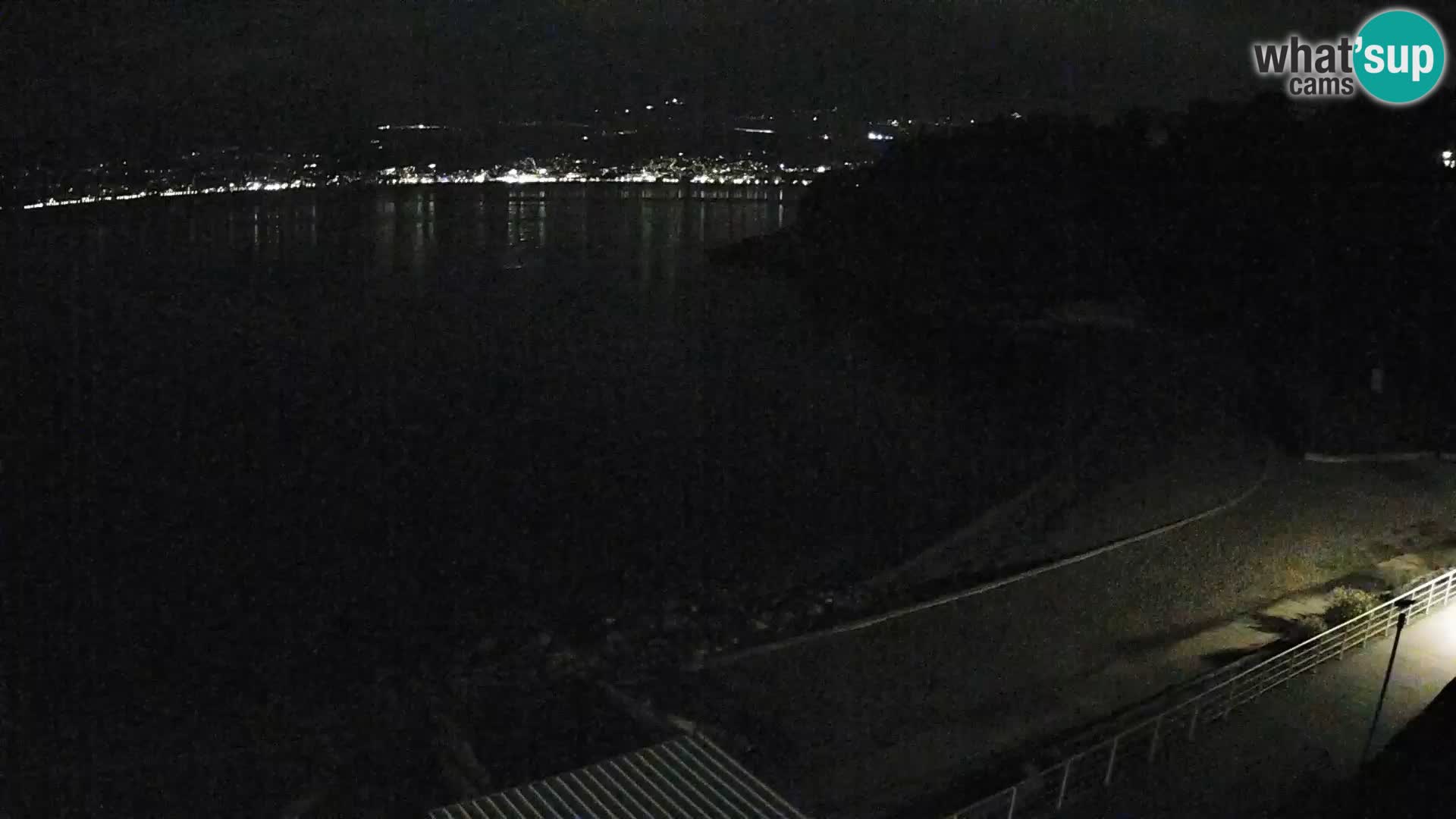Rijeka web kamera plaža pri Bazenih Kantrida