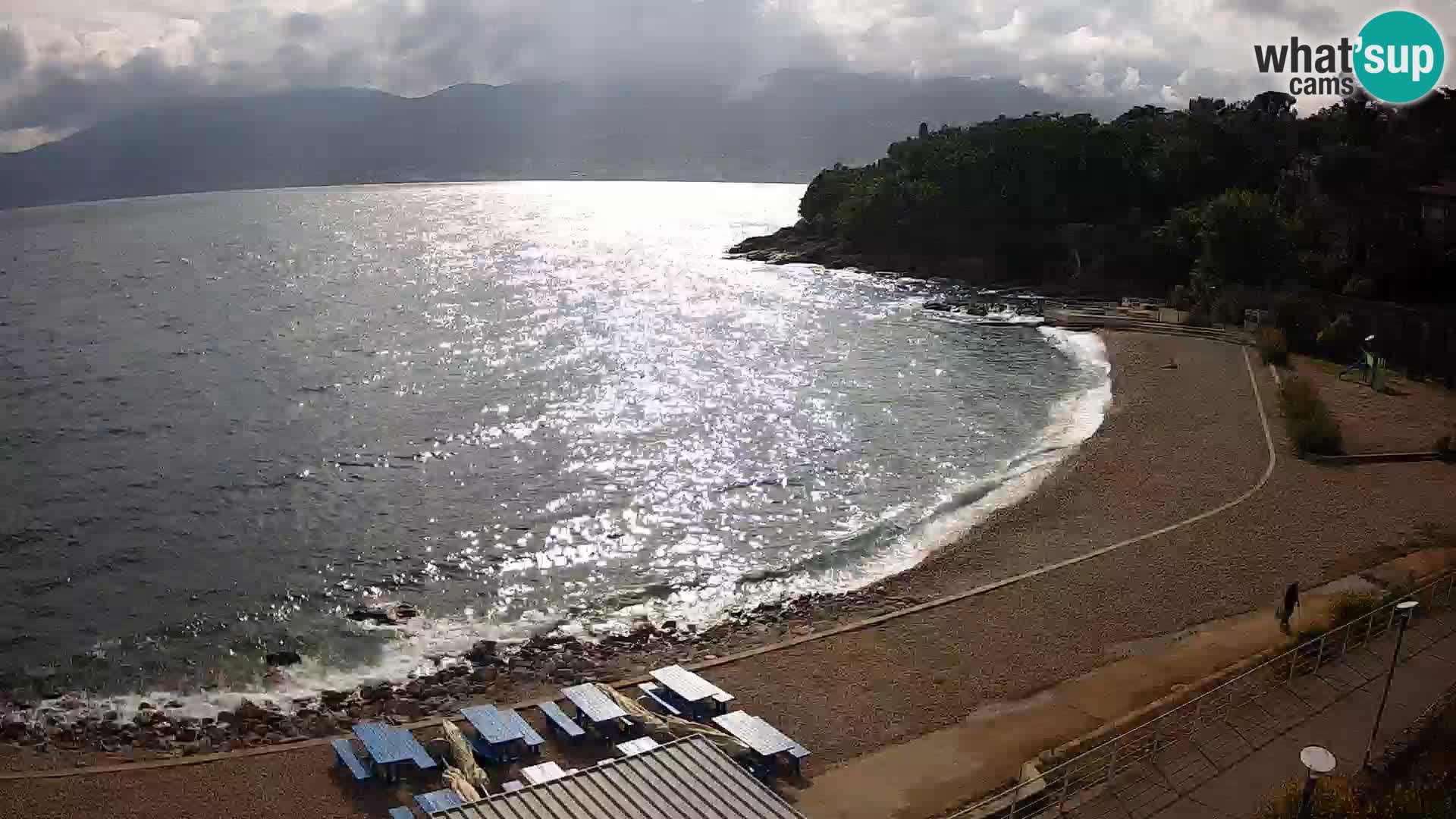 Rijeka web kamera plaža pri Bazenih Kantrida