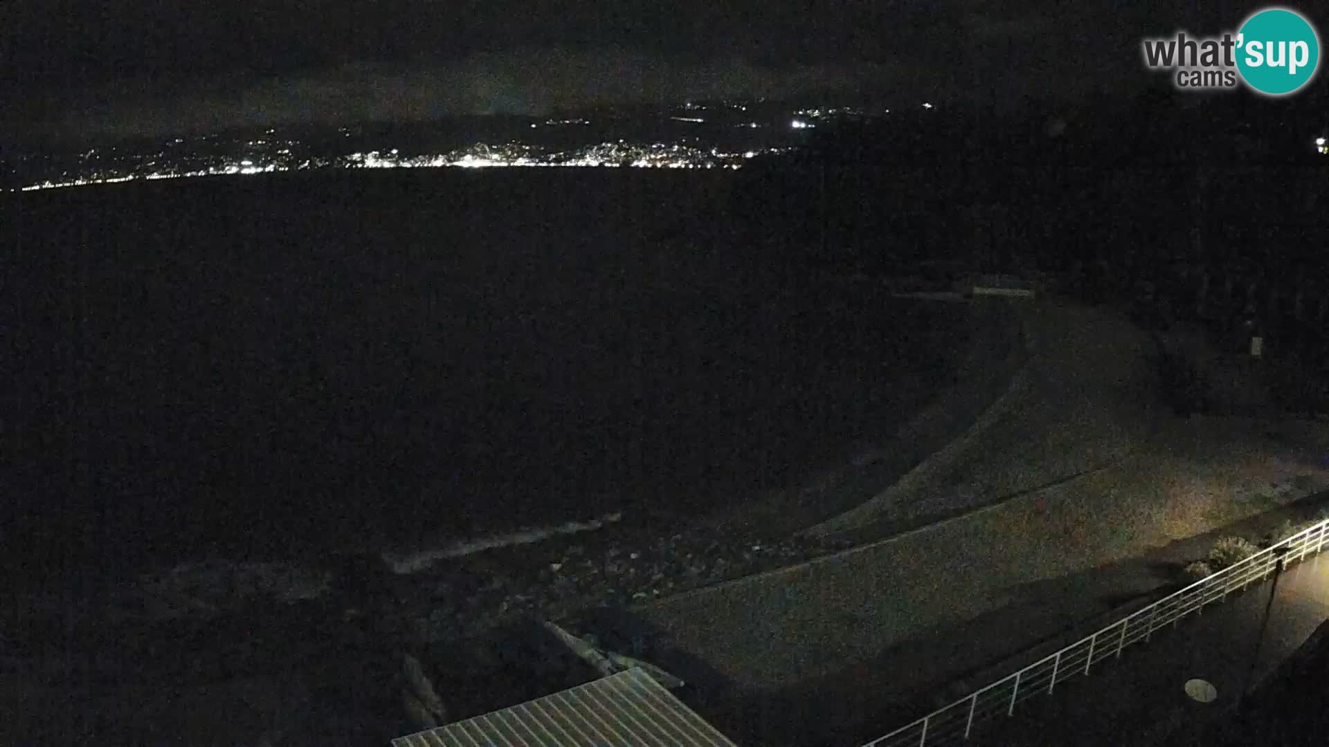 Rijeka web kamera plaža pri Bazenih Kantrida