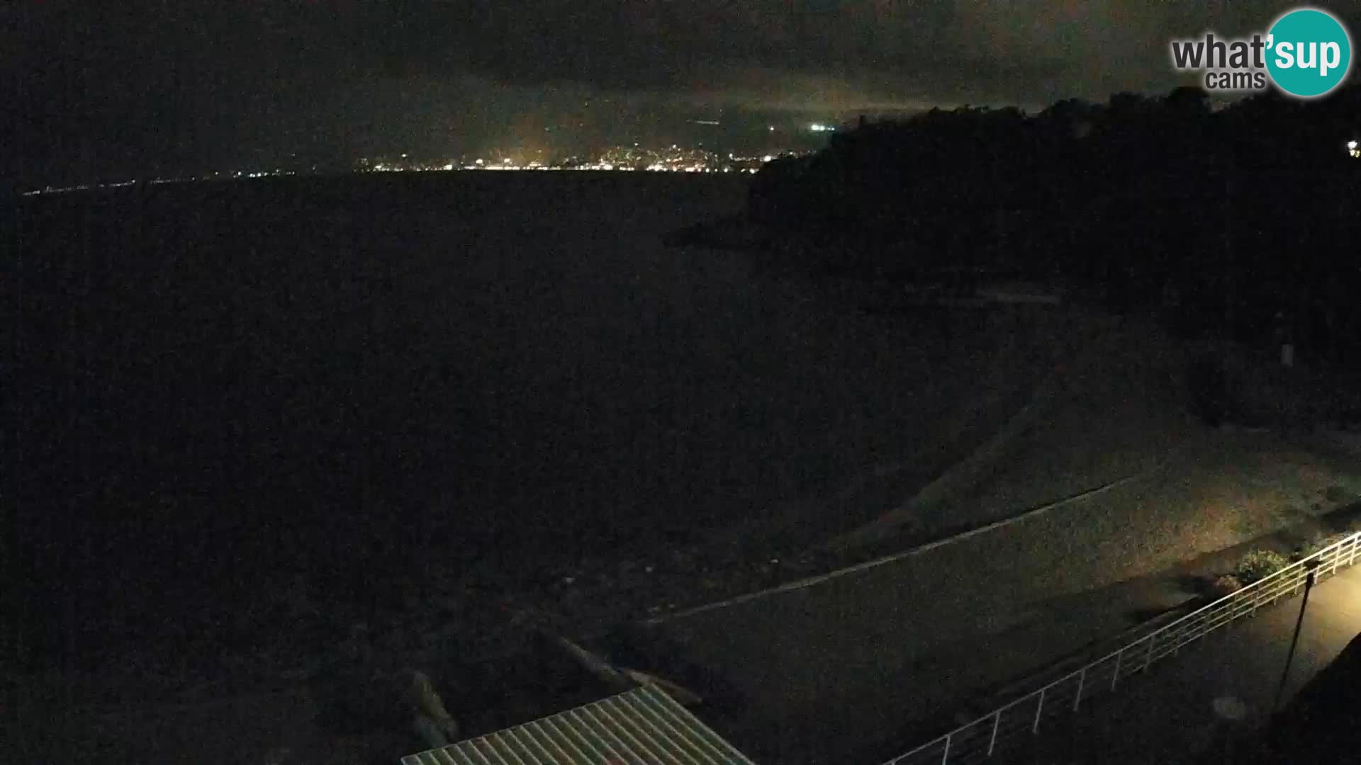 Rijeka web kamera plaža pri Bazenih Kantrida