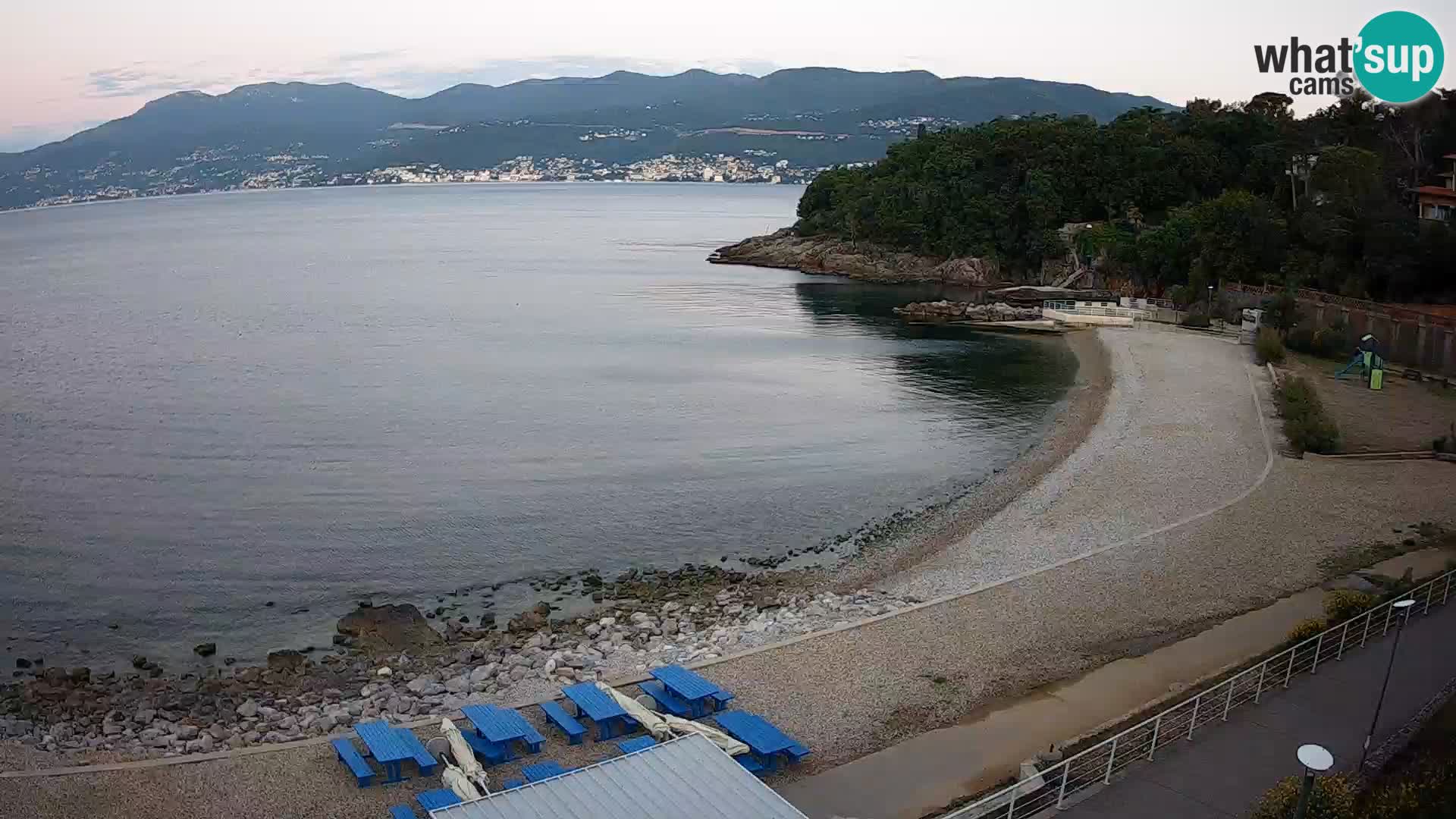 Rijeka Live webcam piscinas de playa Kantrida