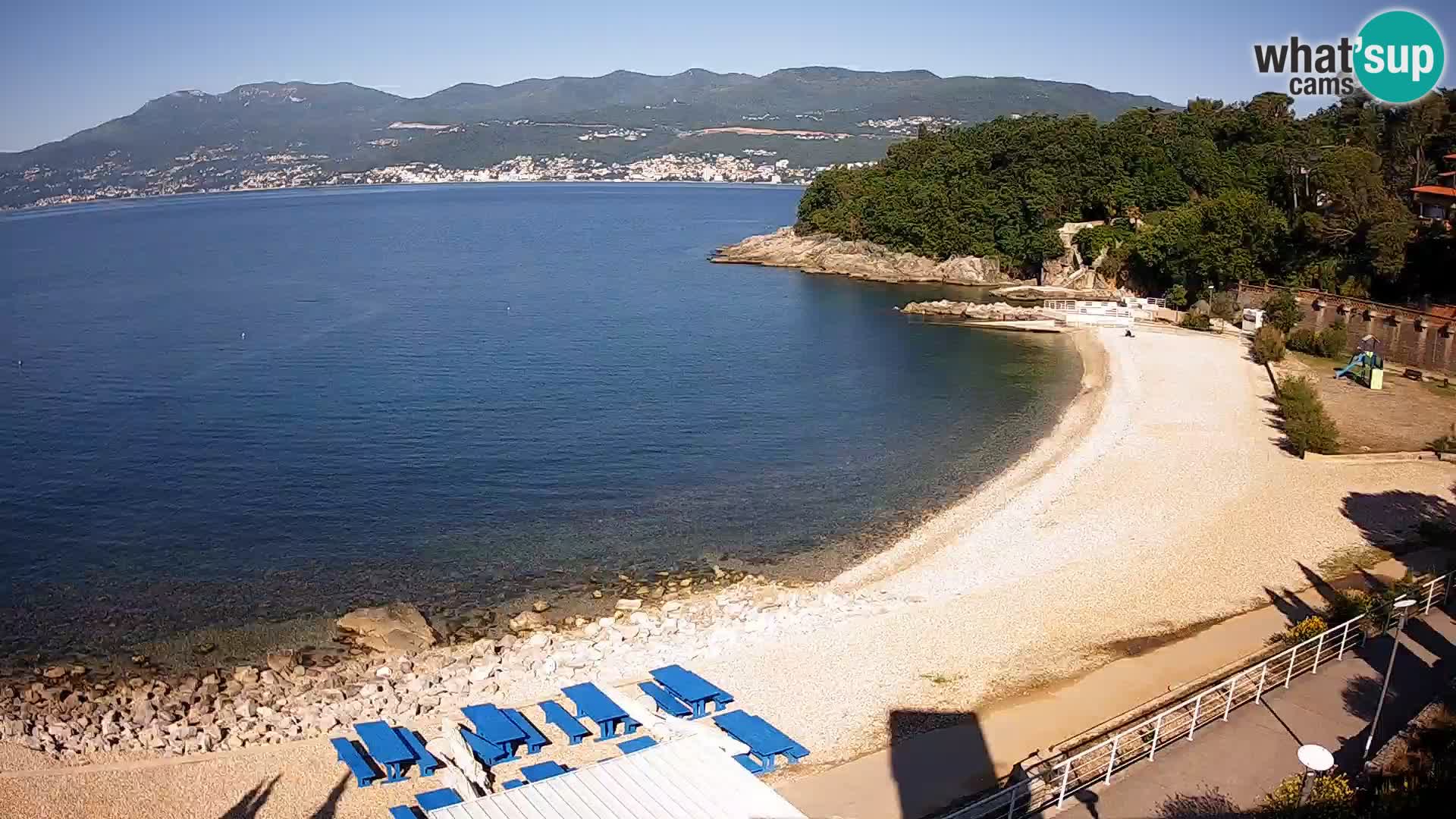 Rijeka Live webcam piscinas de playa Kantrida