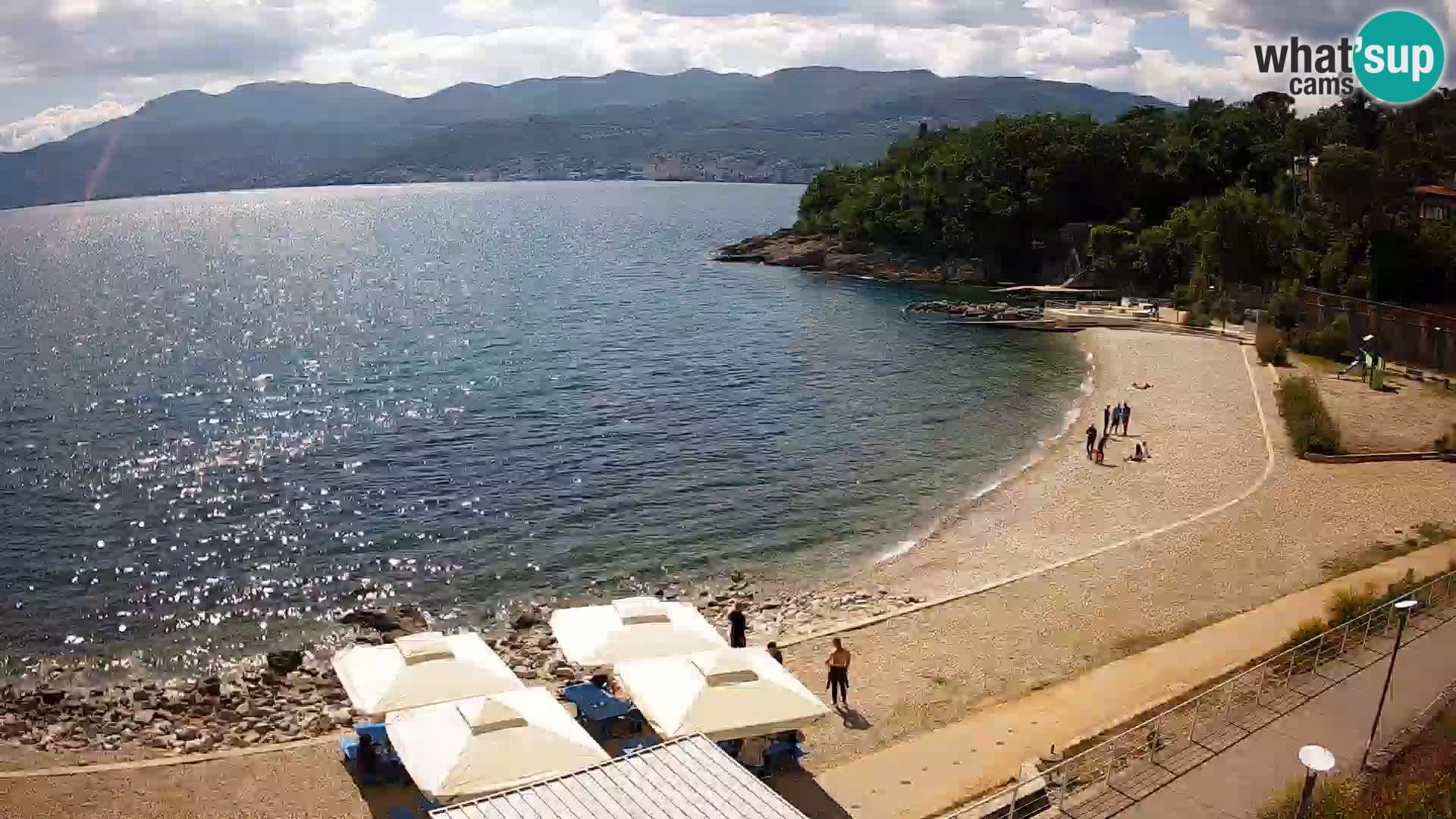 LIVE Webcam Rijeka beach Swimming pools Kantrida