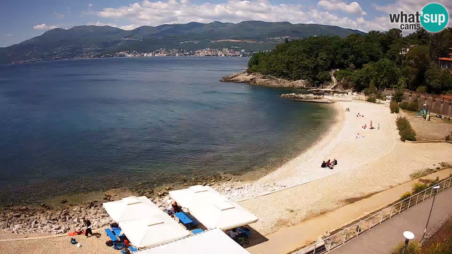 Rijeka Live webcam piscinas de playa Kantrida
