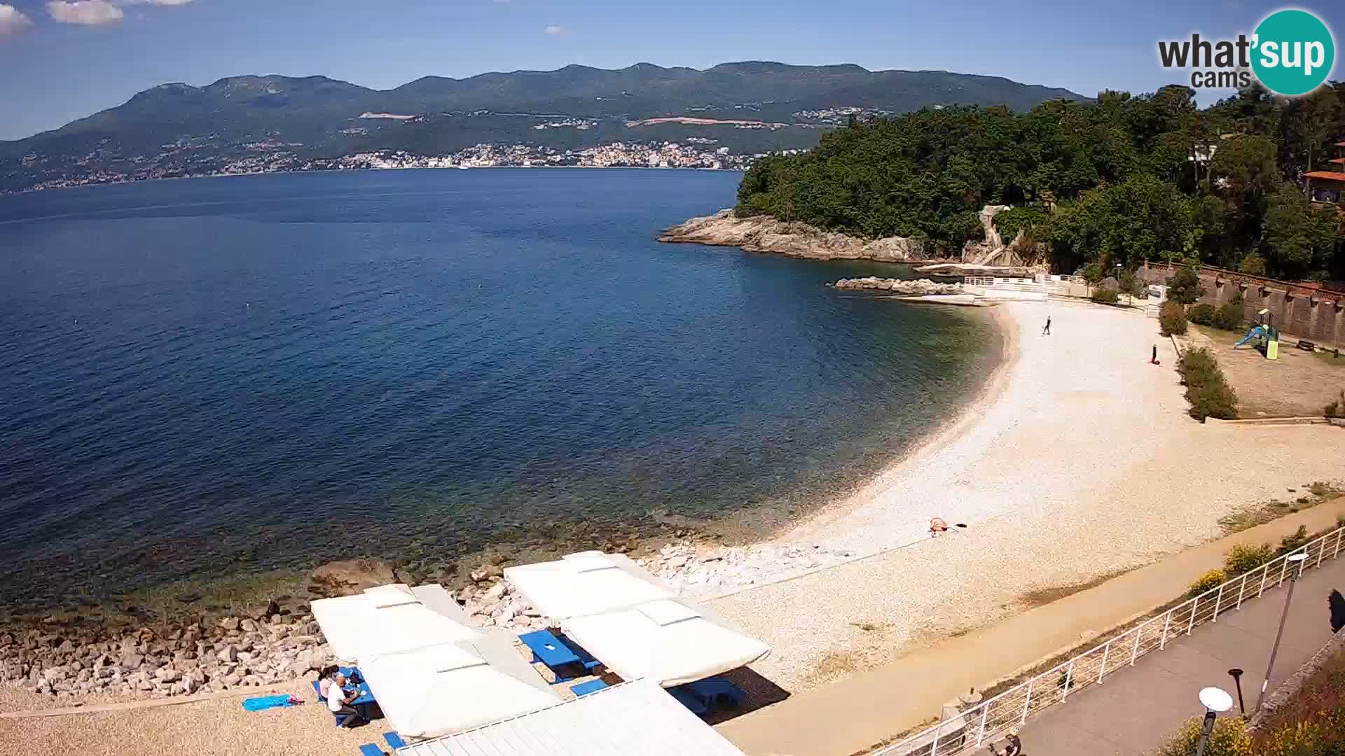 Rijeka Live webcam piscinas de playa Kantrida
