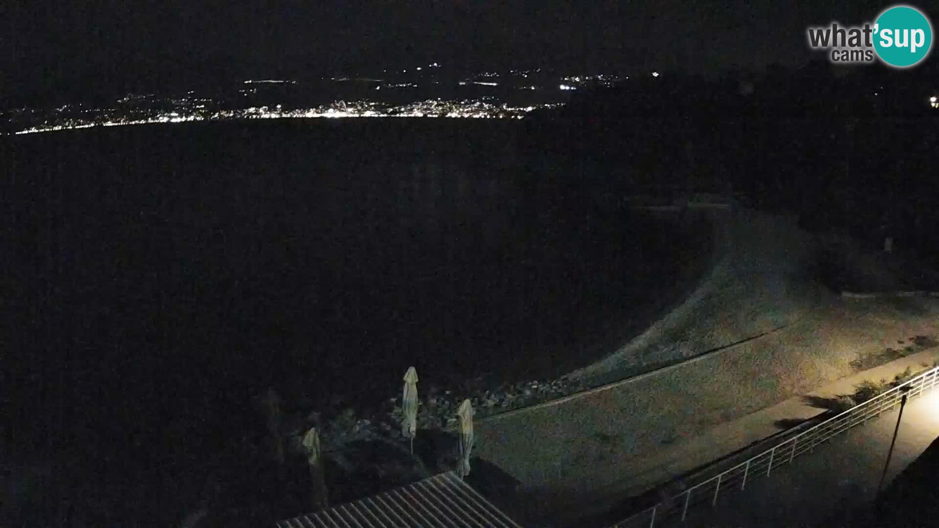 Rijeka web kamera plaža pri Bazenih Kantrida