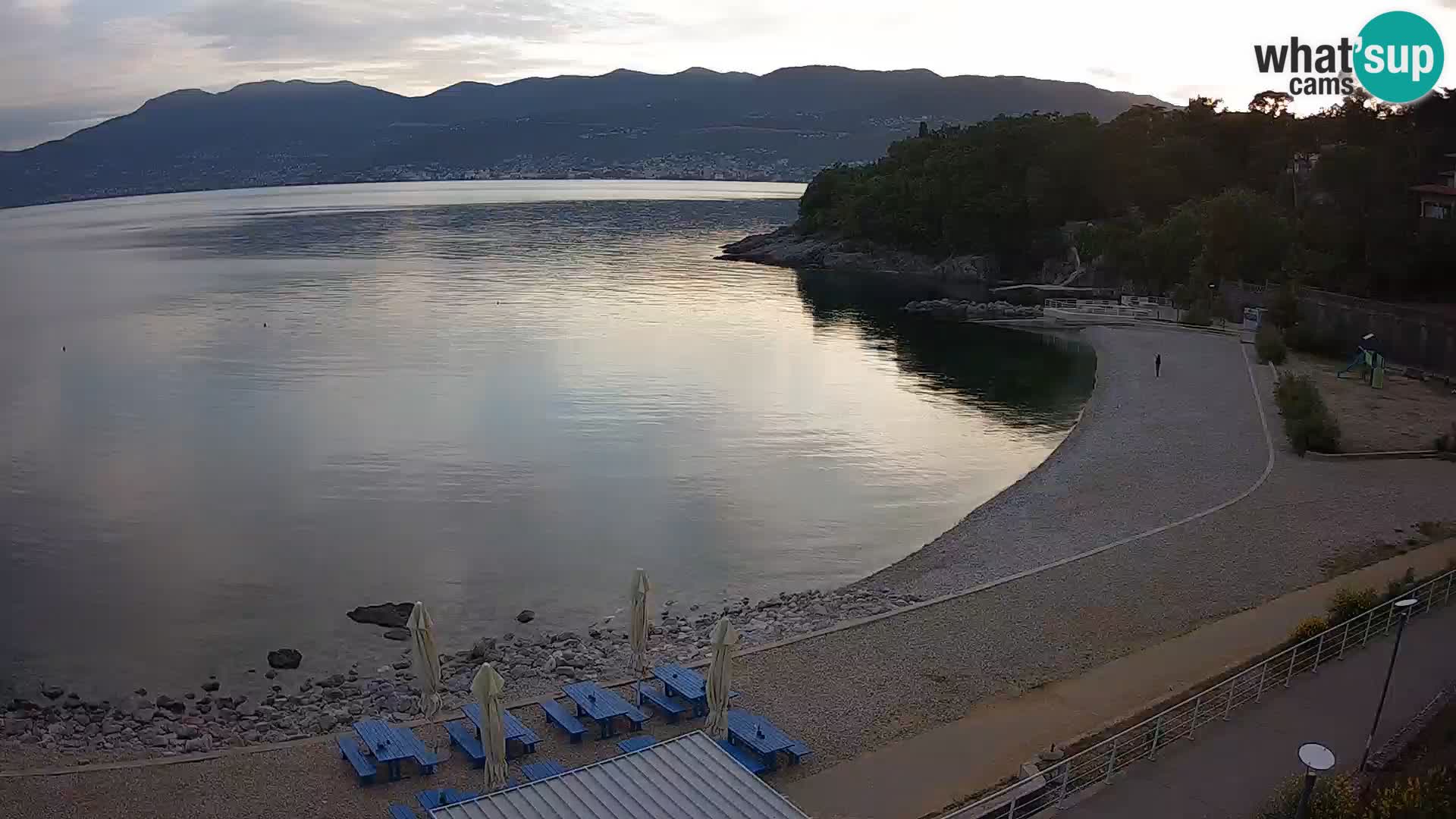 Rijeka Live webcam piscinas de playa Kantrida