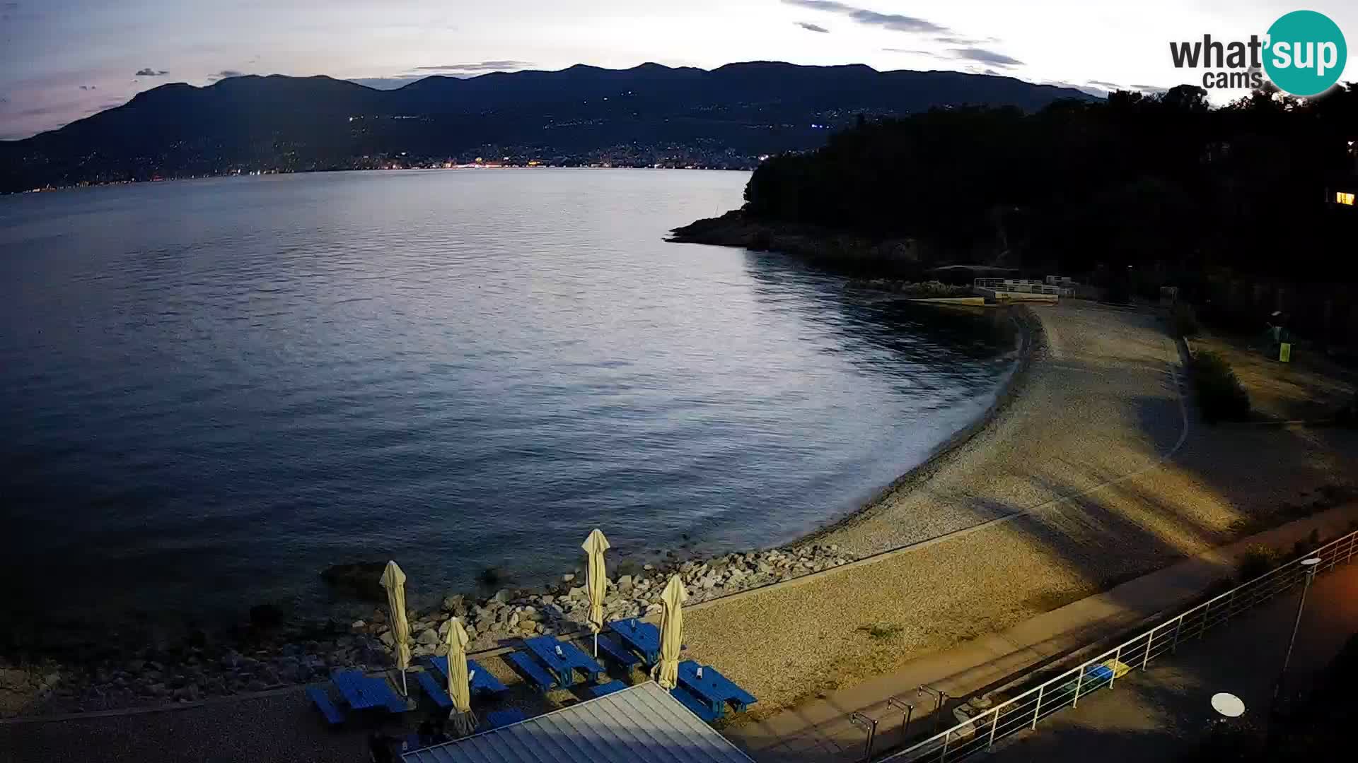 Rijeka Live webcam piscinas de playa Kantrida