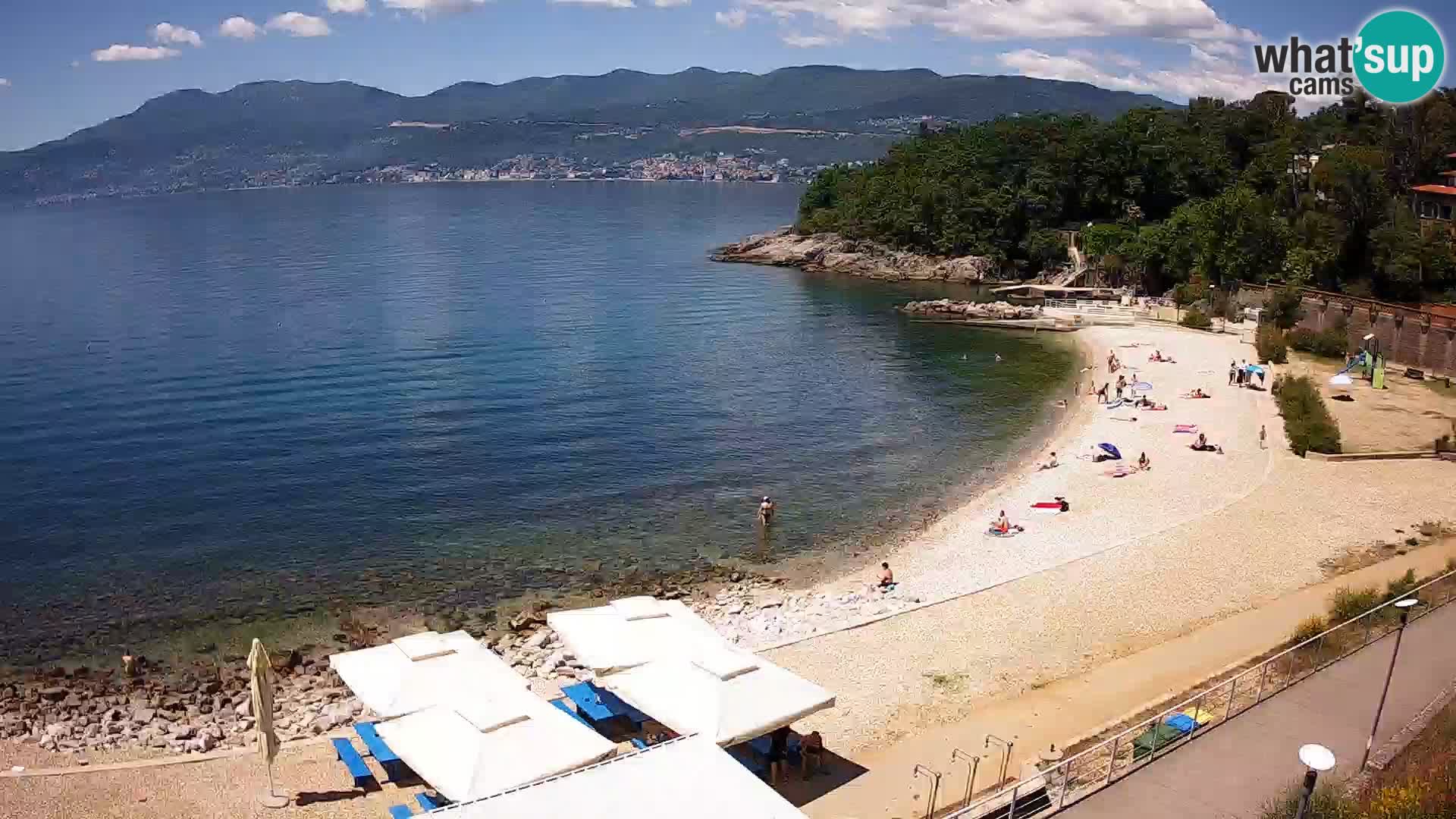 Rijeka Live webcam piscinas de playa Kantrida
