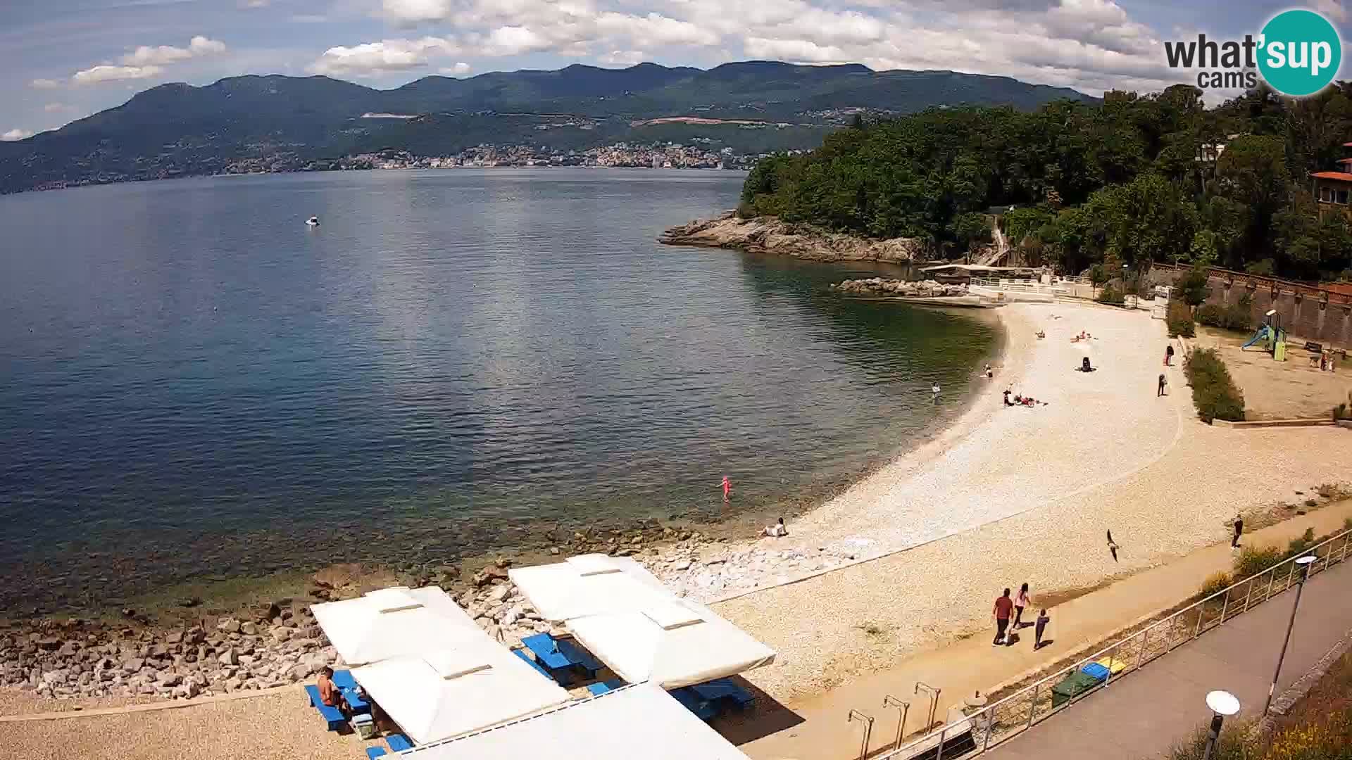 Rijeka Live webcam piscinas de playa Kantrida