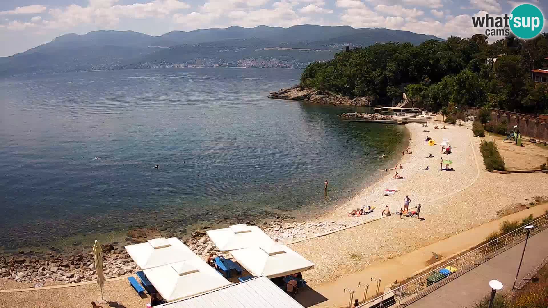 Rijeka Live webcam piscinas de playa Kantrida