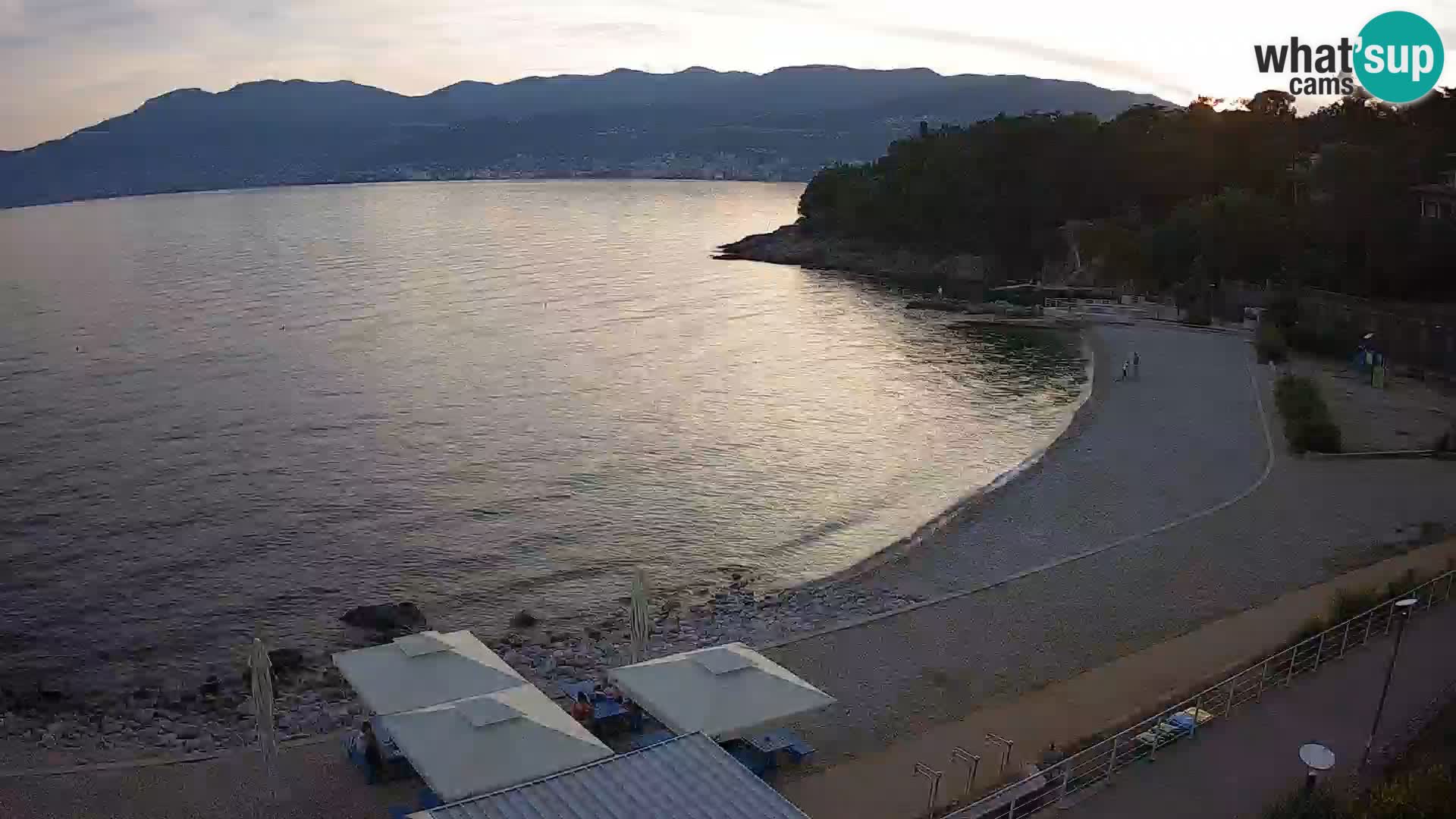 Rijeka Live webcam piscinas de playa Kantrida