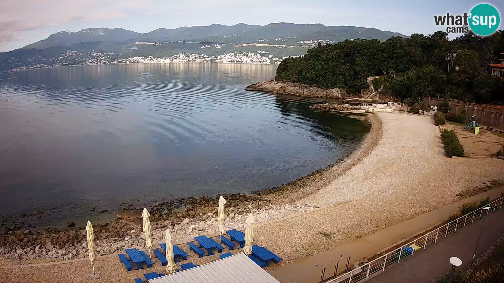 Rijeka Live webcam piscinas de playa Kantrida