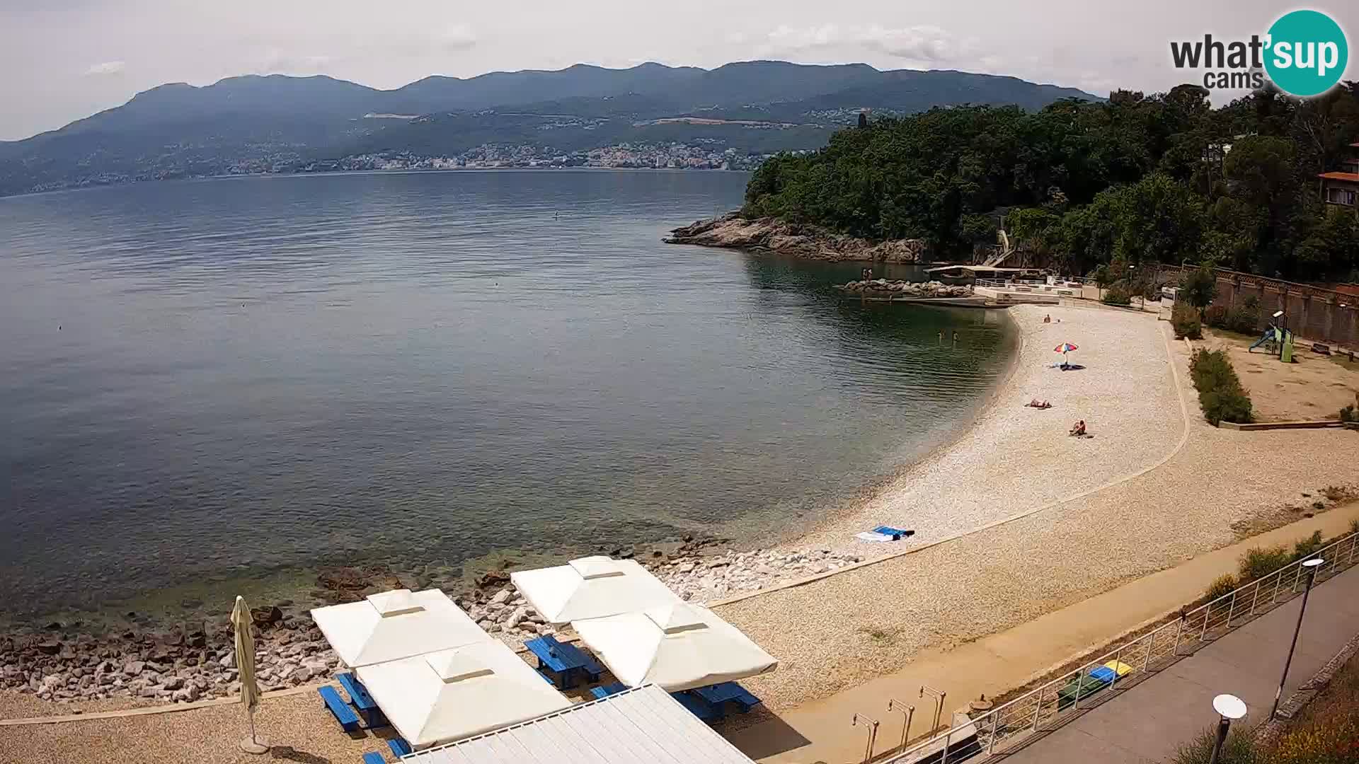 Rijeka Live webcam piscinas de playa Kantrida