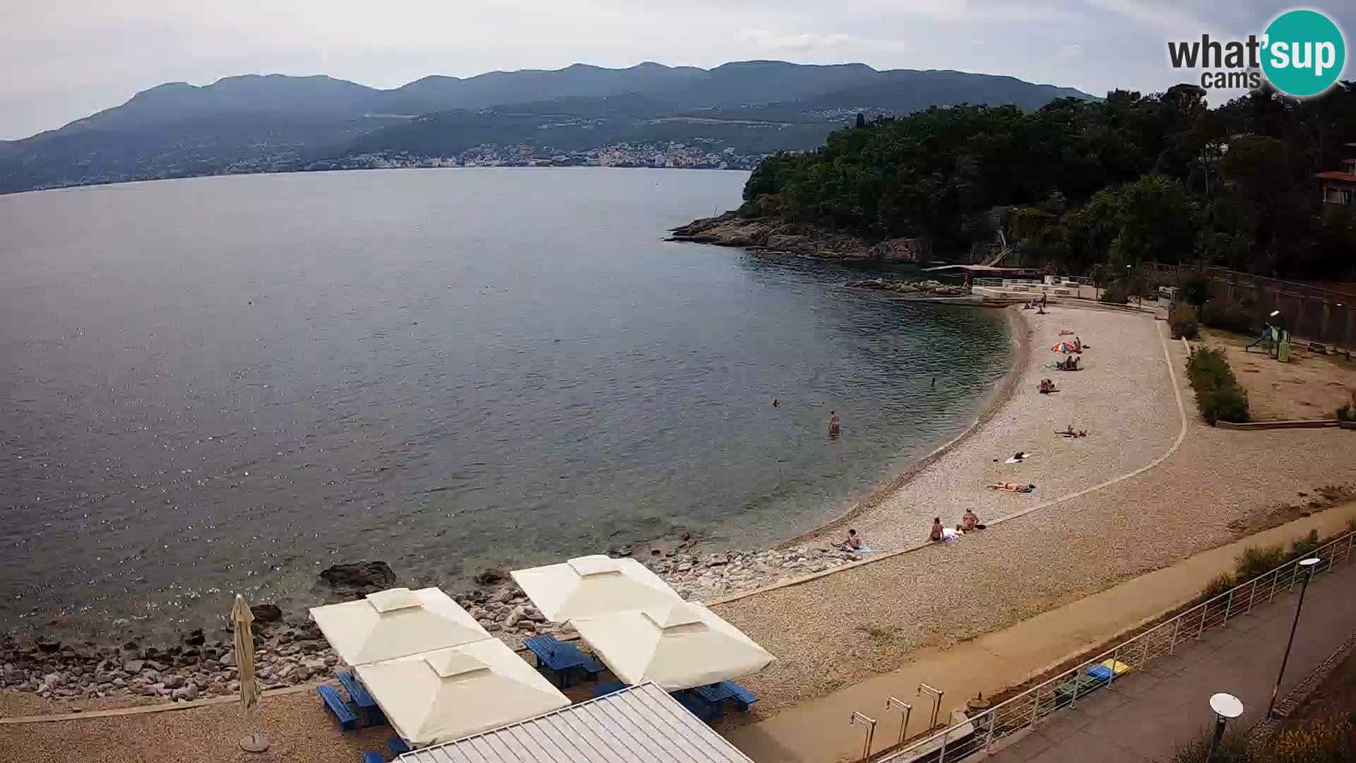 Rijeka Live webcam piscinas de playa Kantrida