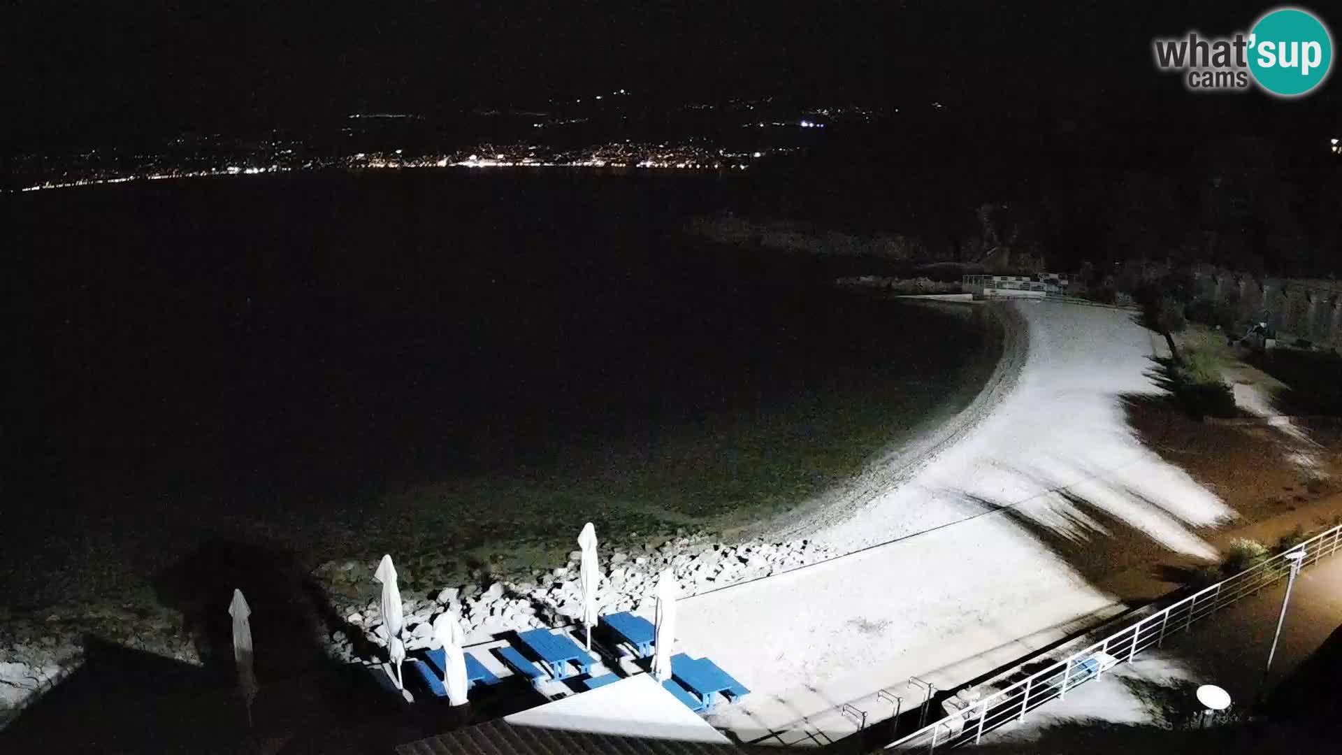 Reka Spletna kamera  plaža pri Bazenih Kantrida