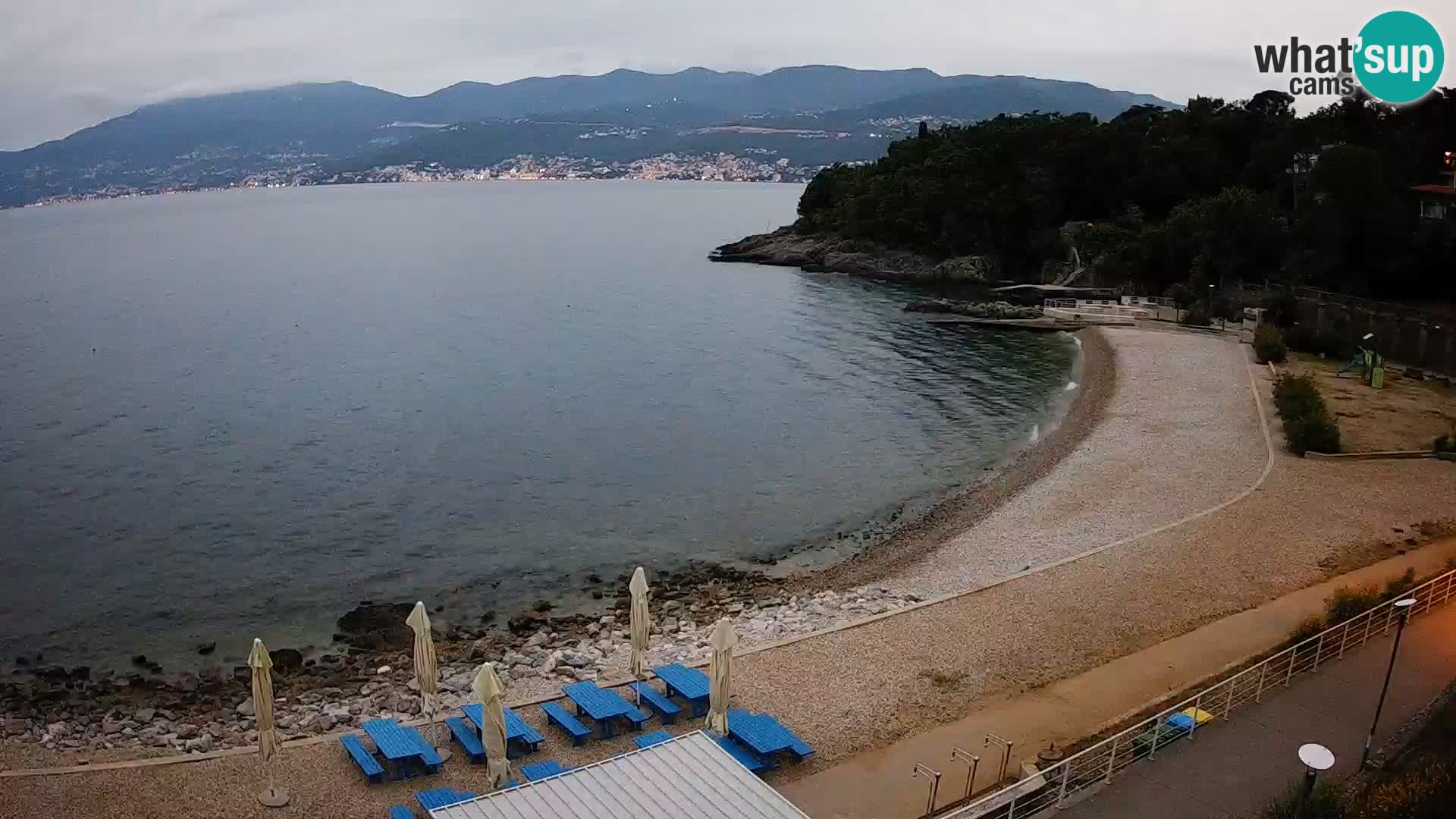 Rijeka Live webcam piscinas de playa Kantrida