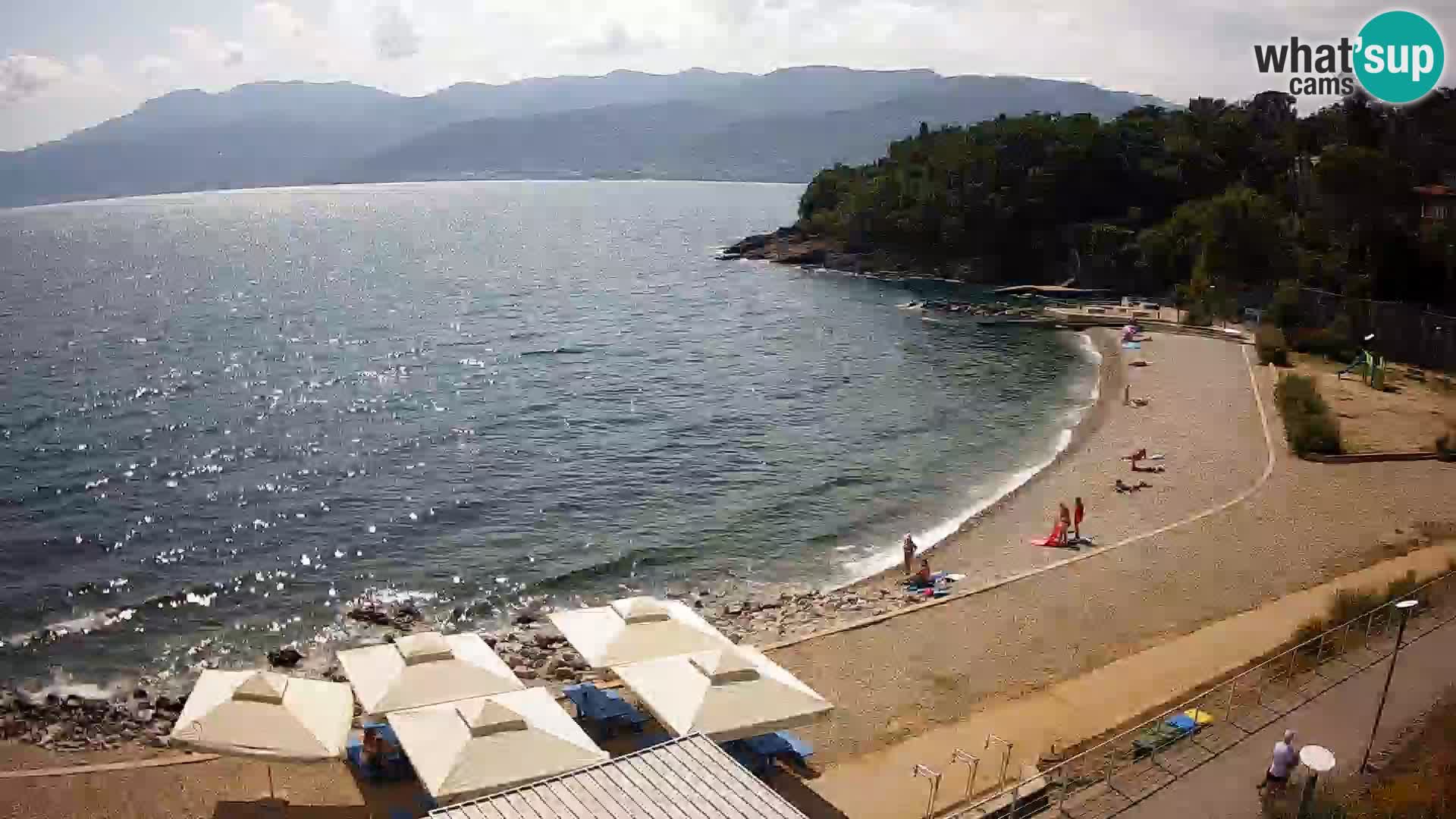LIVE Webcam Rijeka beach Swimming pools Kantrida