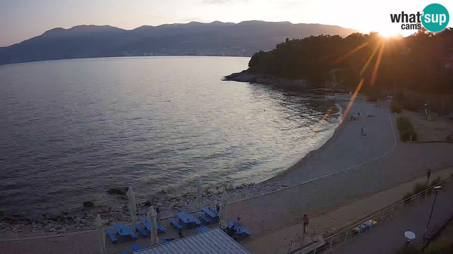 Rijeka Live webcam piscinas de playa Kantrida