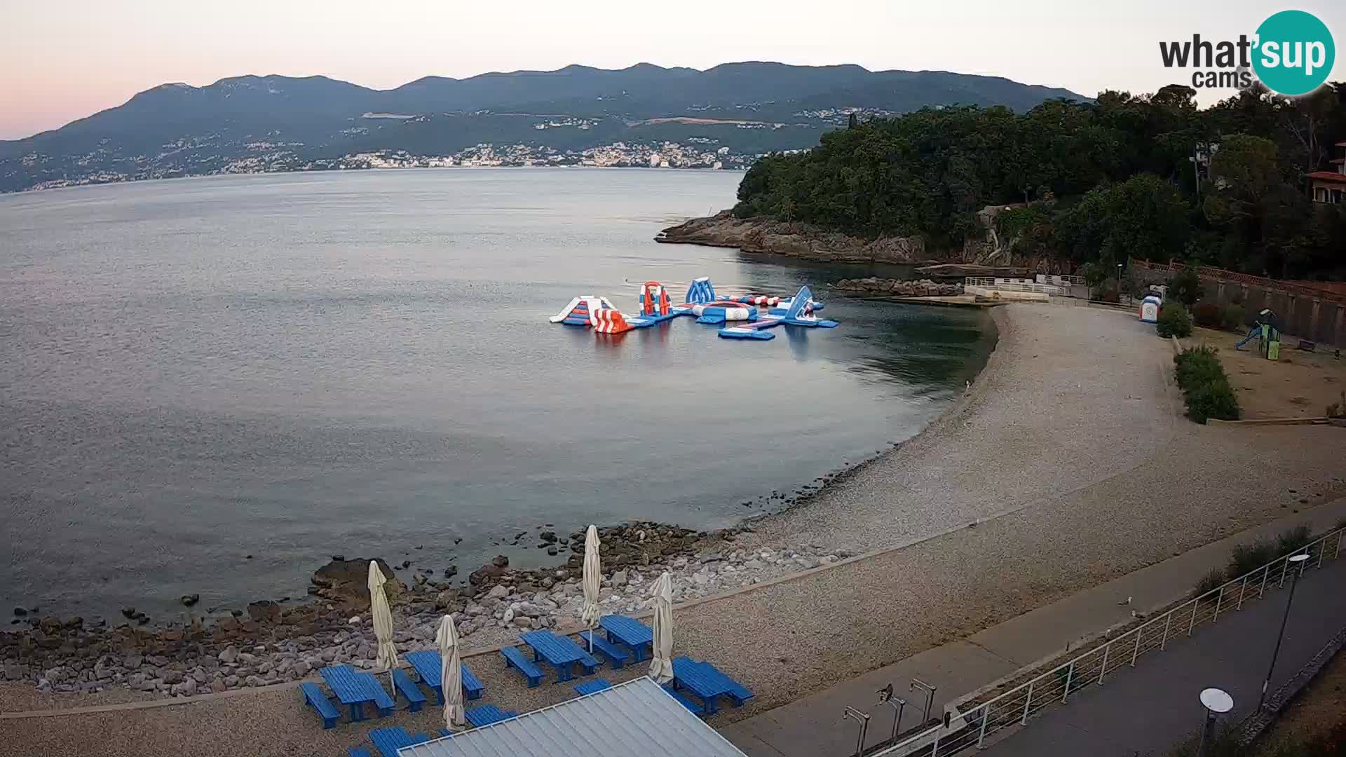 LIVE Webcam Fiume spiaggia piscine Kantrida