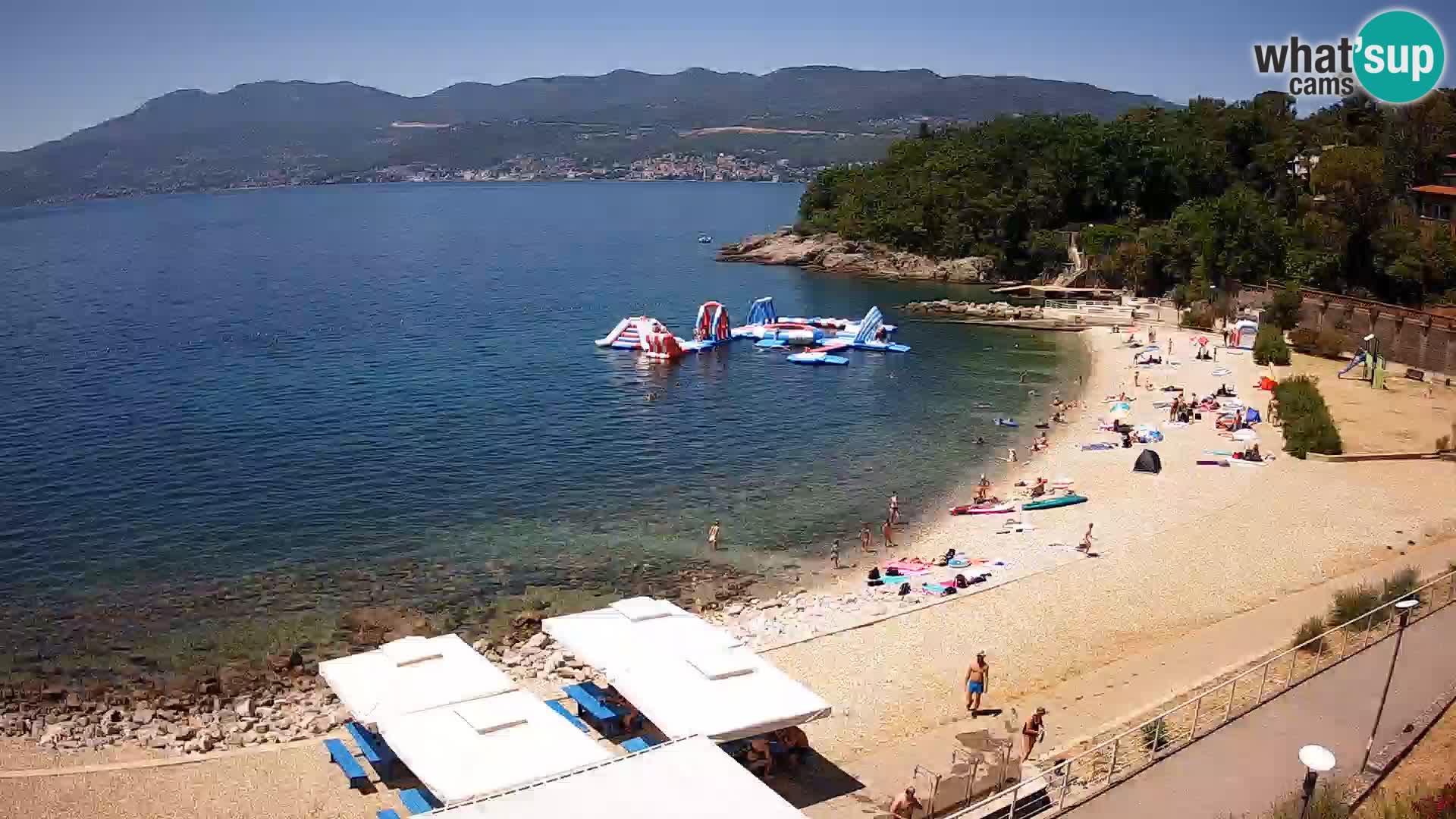 Reka Spletna kamera  plaža pri Bazenih Kantrida