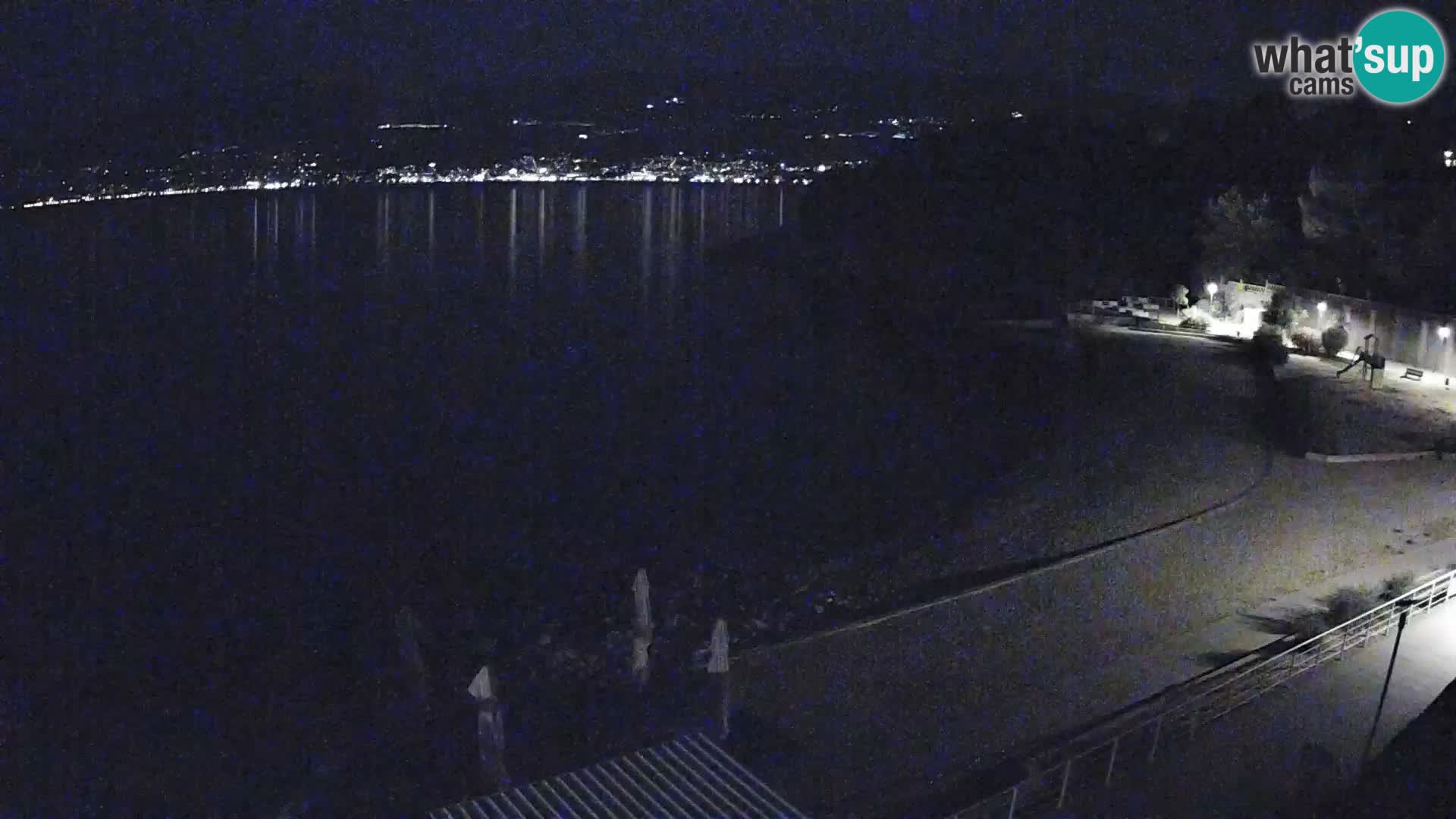 Reka Spletna kamera  plaža pri Bazenih Kantrida