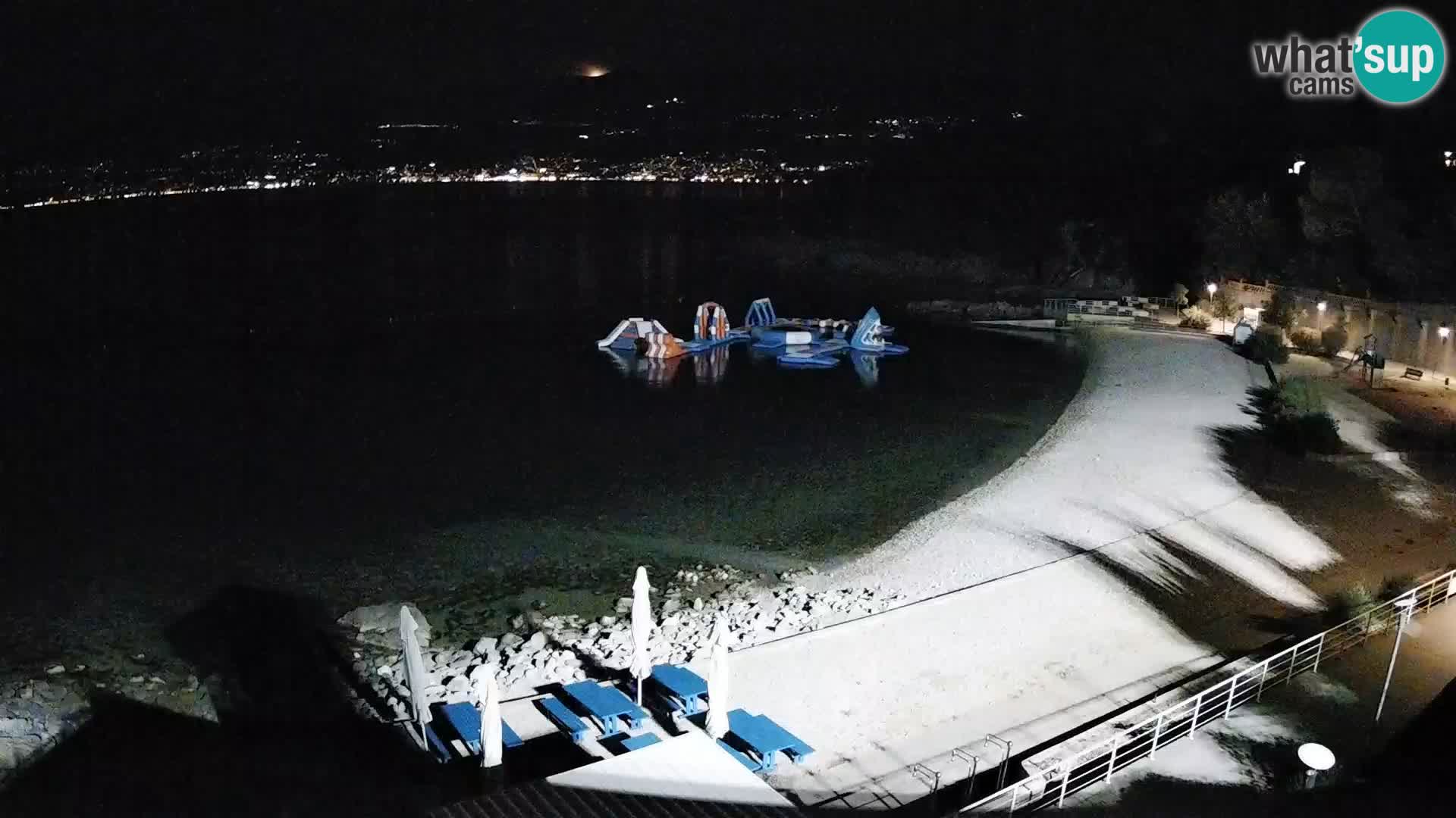 Rijeka web kamera plaža pri Bazenih Kantrida