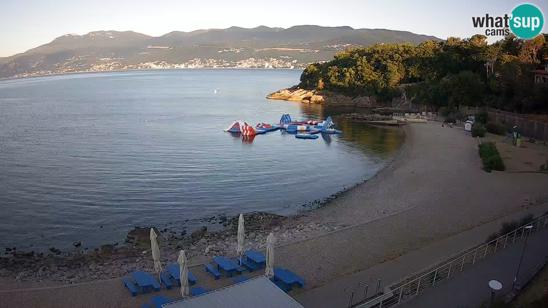 Rijeka Live webcam piscinas de playa Kantrida
