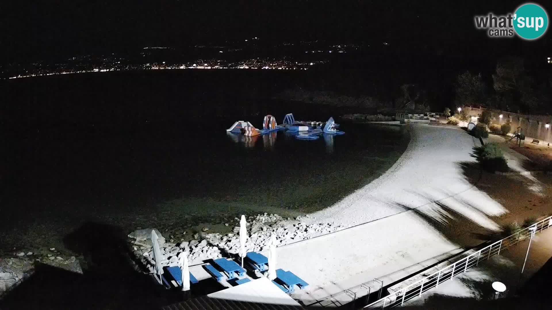 LIVE Webcam Rijeka beach Swimming pools Kantrida