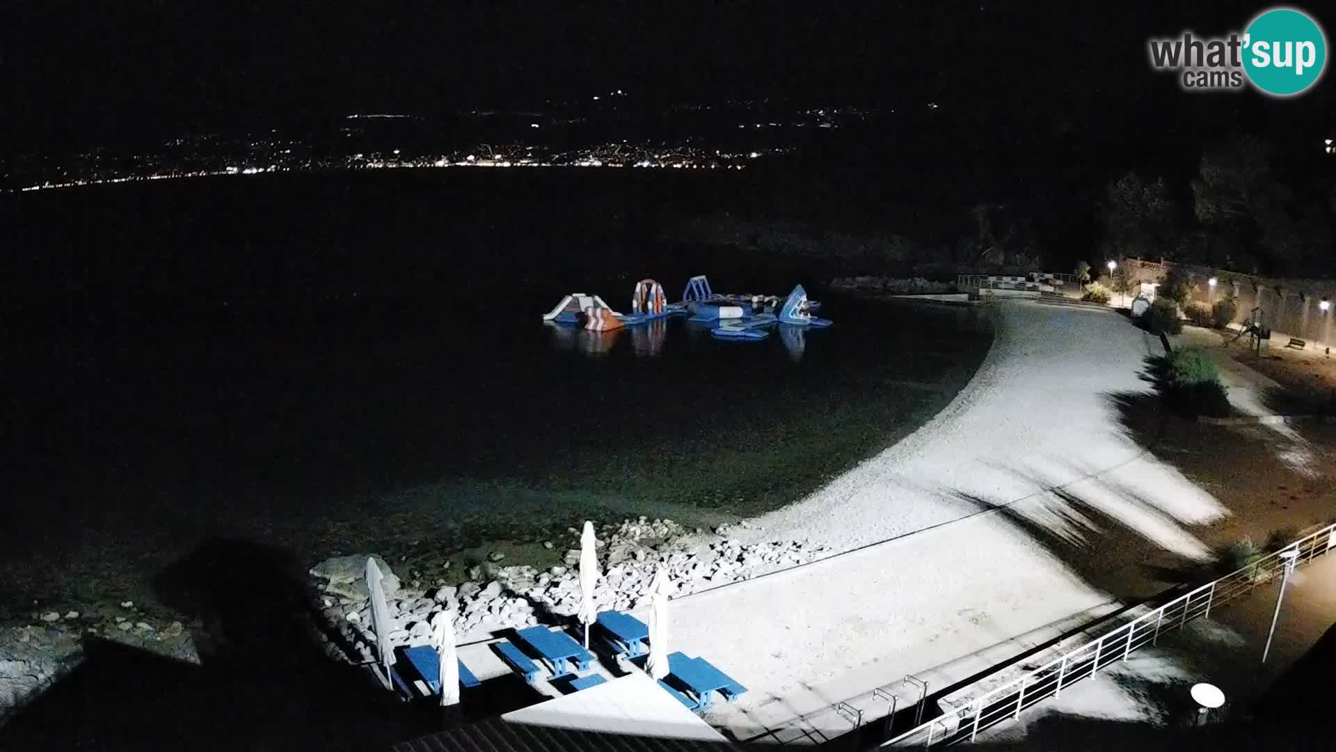 Rijeka web kamera plaža pri Bazenih Kantrida