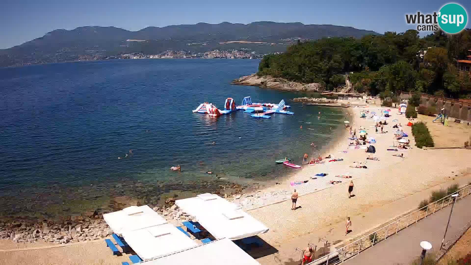 LIVE Webcam Rijeka beach Swimming pools Kantrida