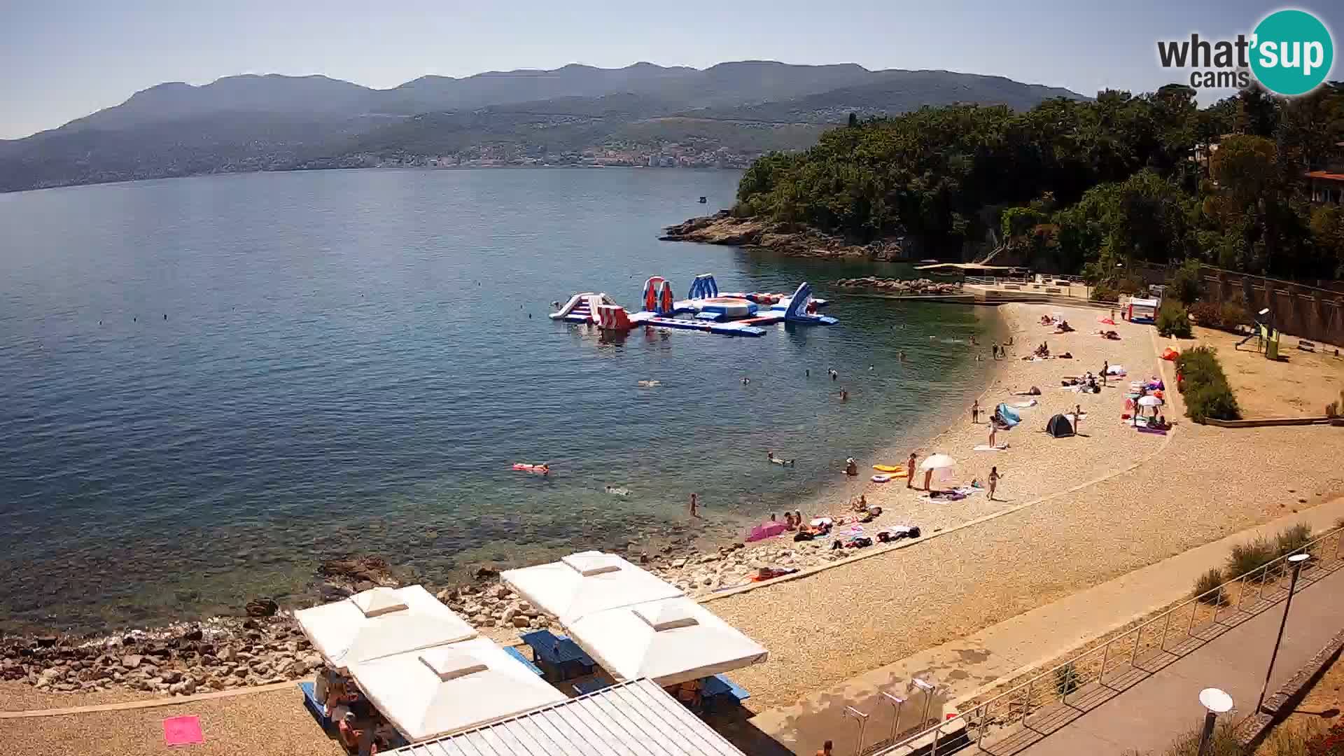 LIVE Webcam Fiume spiaggia piscine Kantrida