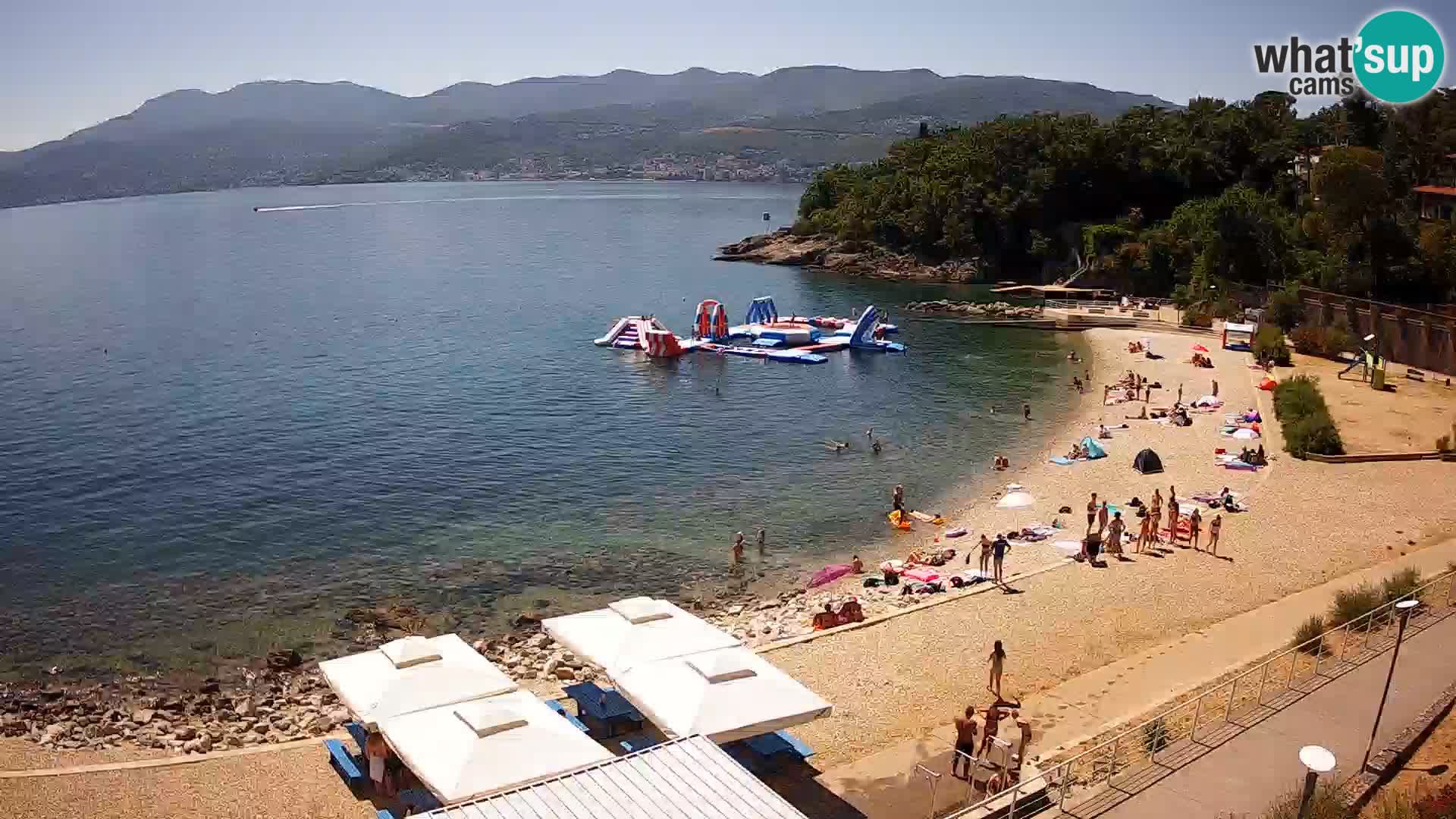LIVE Webcam Fiume spiaggia piscine Kantrida