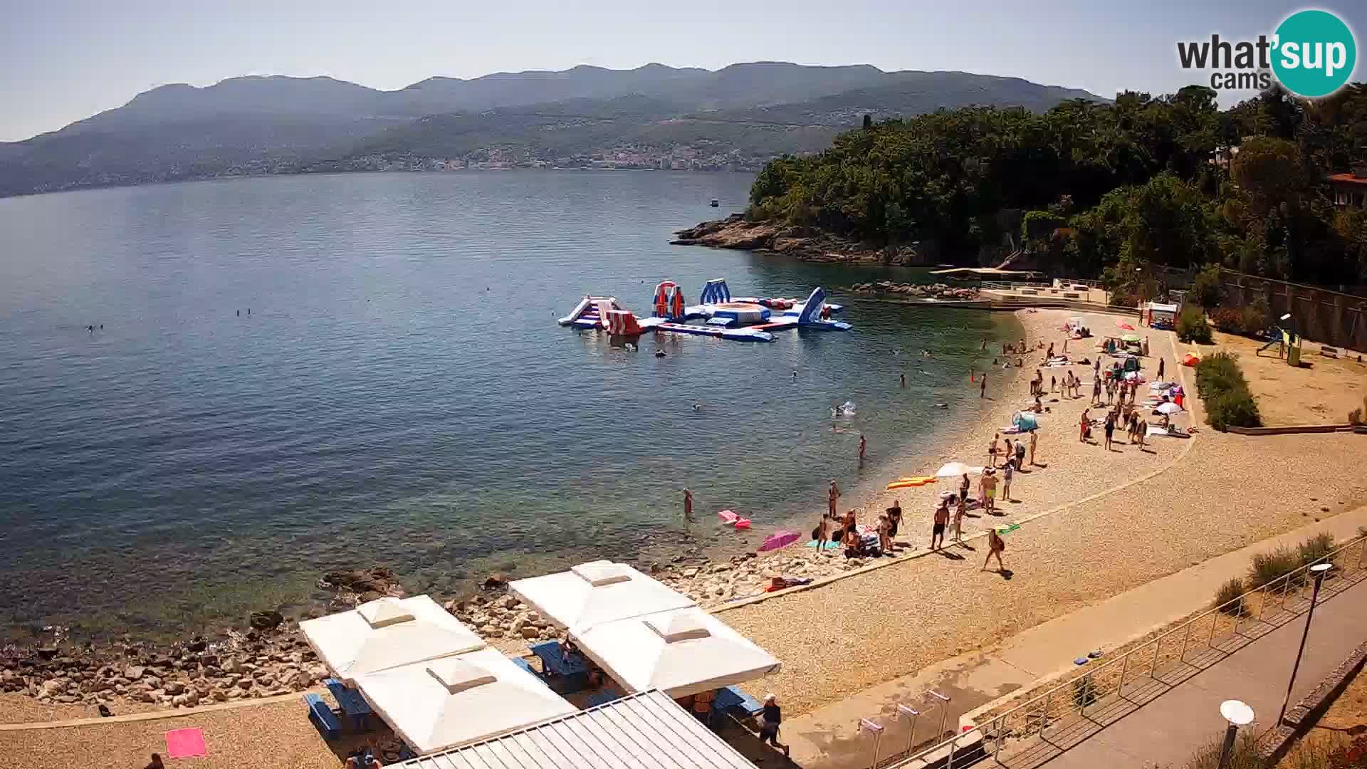 Rijeka Live webcam piscinas de playa Kantrida