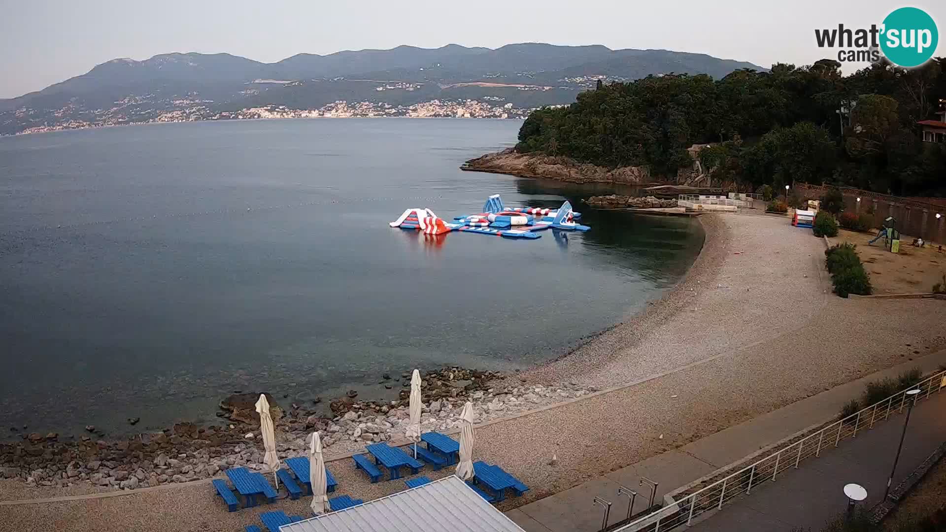 Rijeka Live webcam piscinas de playa Kantrida