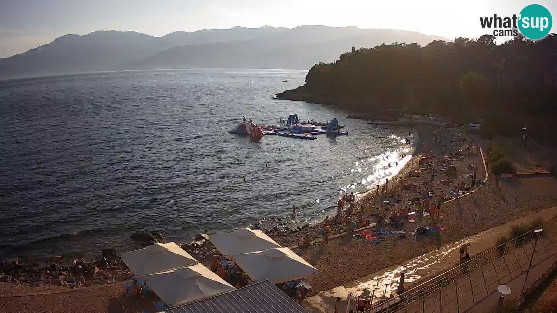 LIVE Webcam Rijeka beach Swimming pools Kantrida
