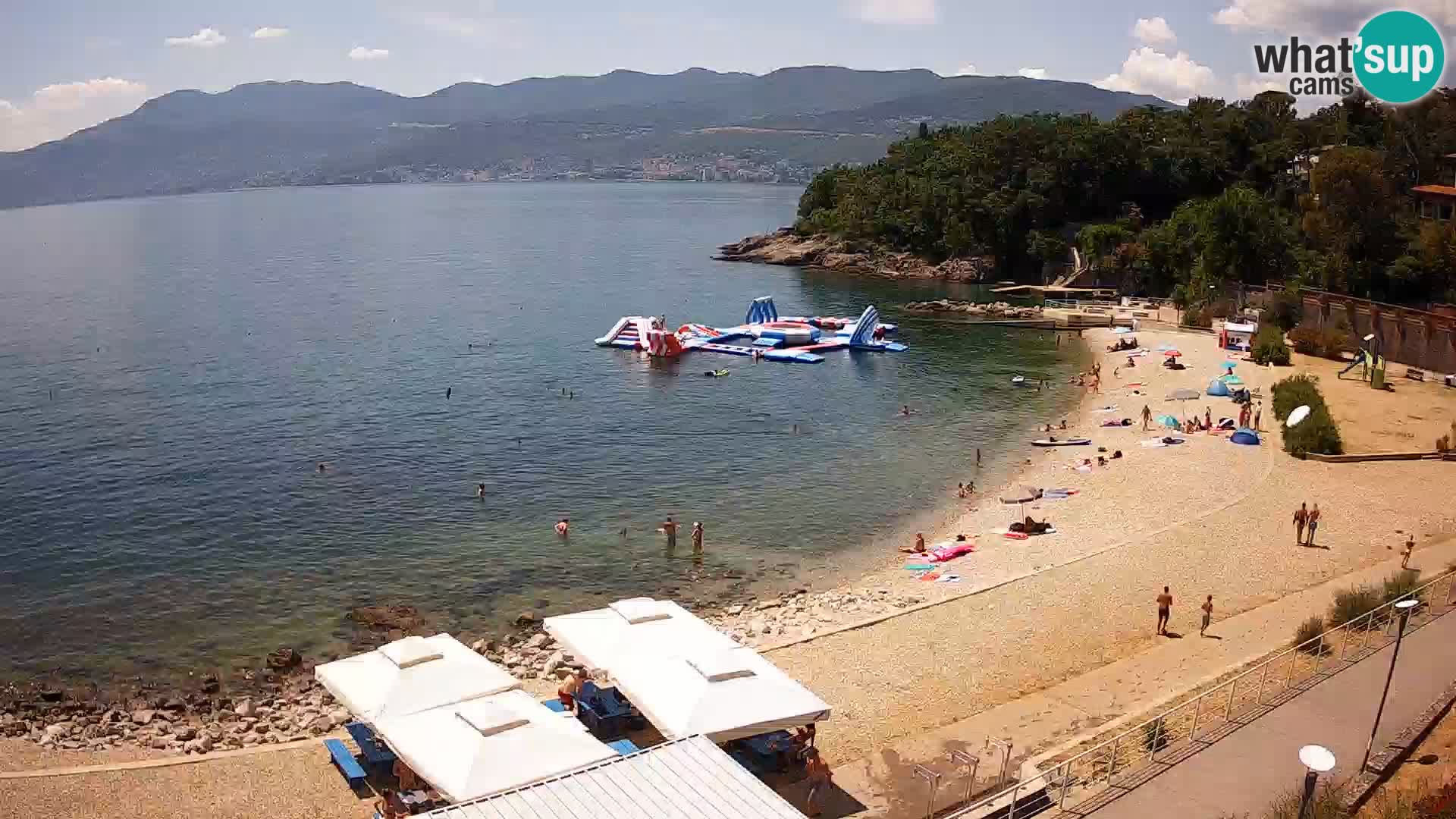 LIVE Webcam Fiume spiaggia piscine Kantrida