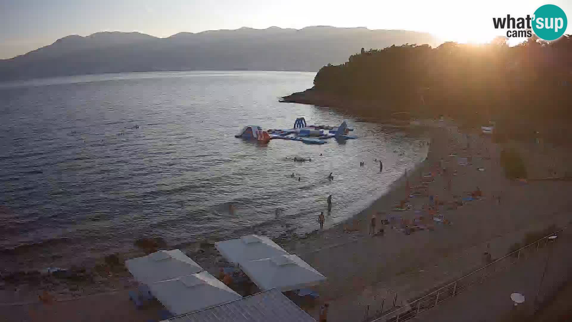 LIVE Webcam Rijeka beach Swimming pools Kantrida