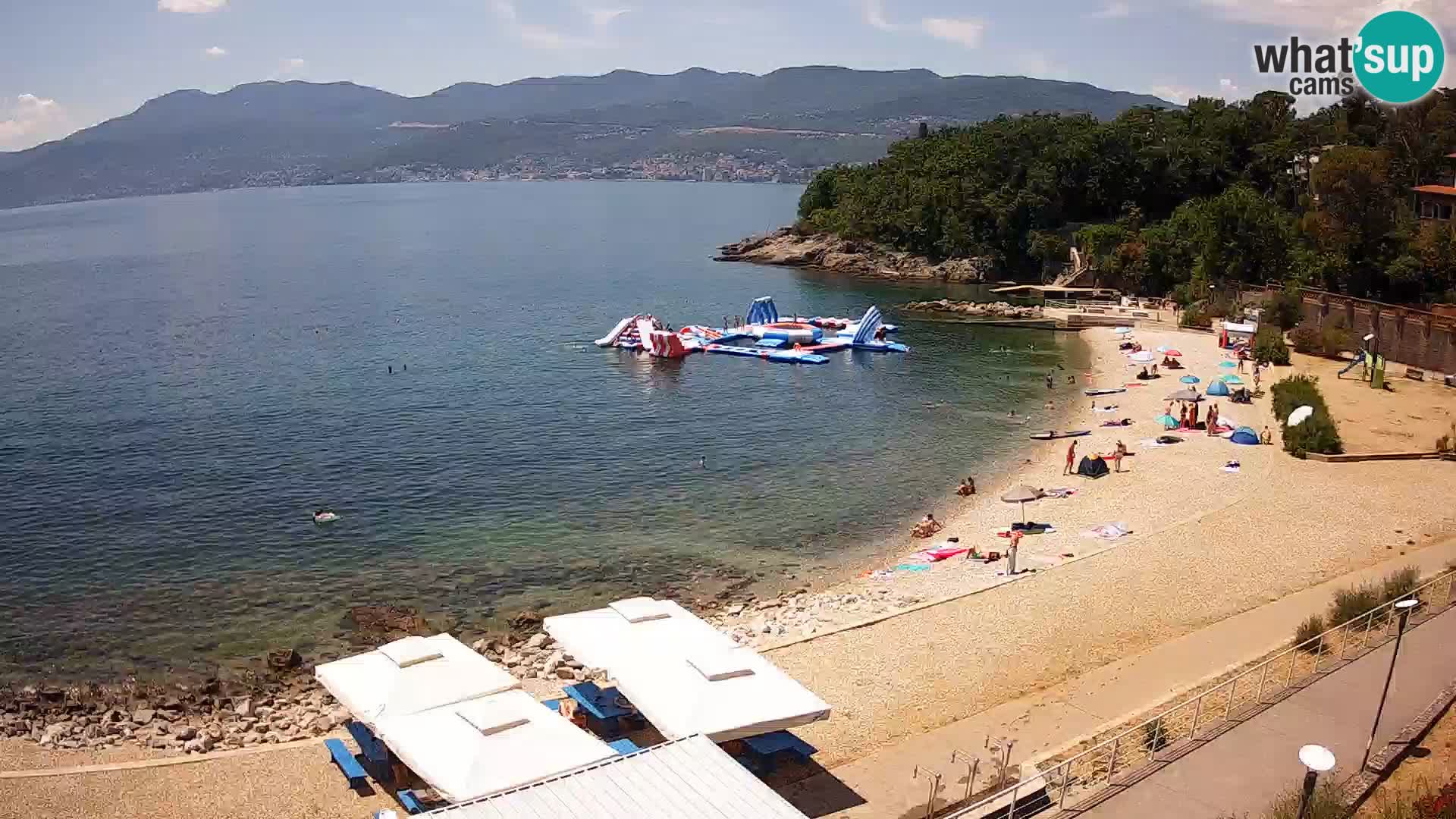 LIVE Webcam Fiume spiaggia piscine Kantrida