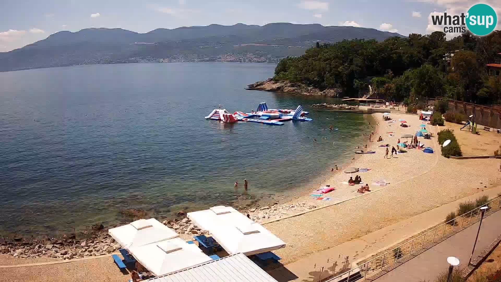 Rijeka Live webcam piscinas de playa Kantrida