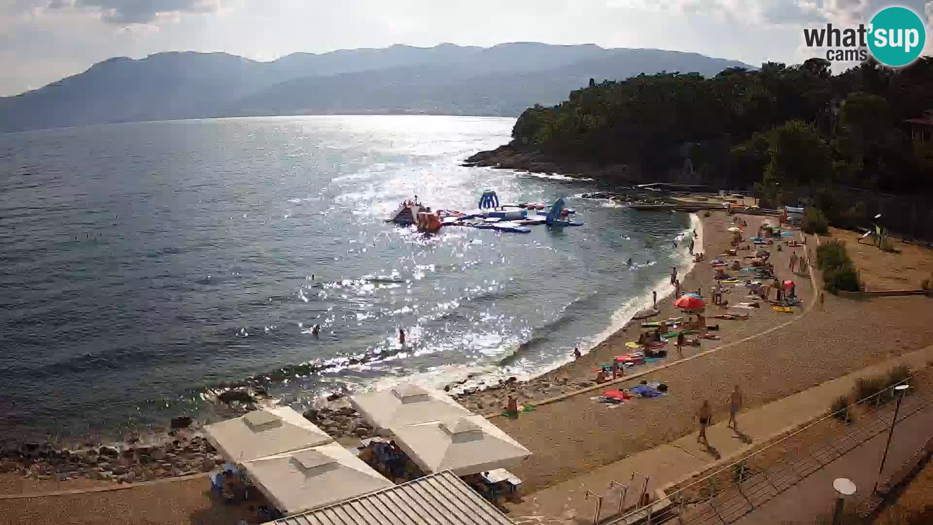 Rijeka web kamera plaža pri Bazenih Kantrida
