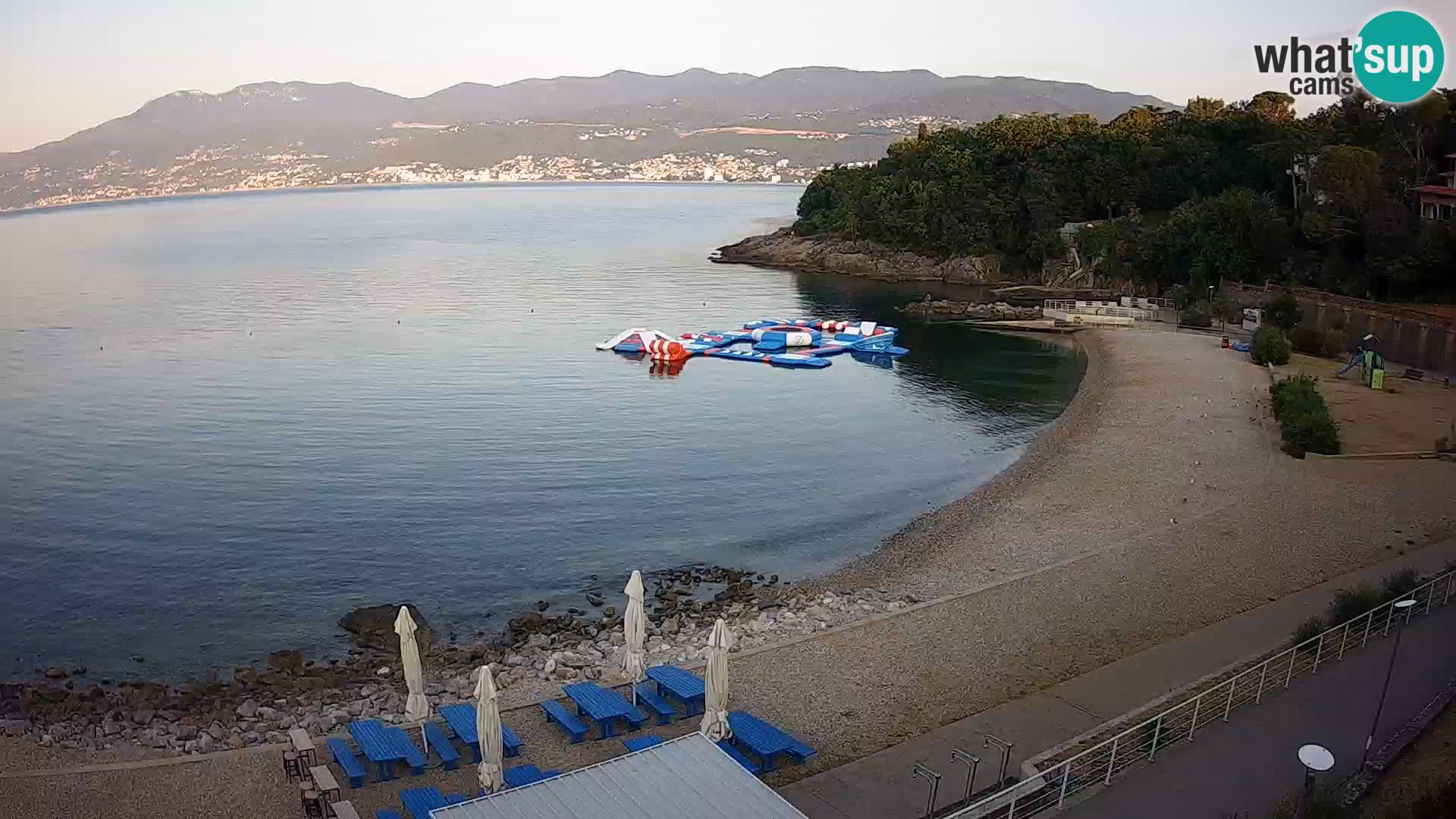 Rijeka Live webcam piscinas de playa Kantrida