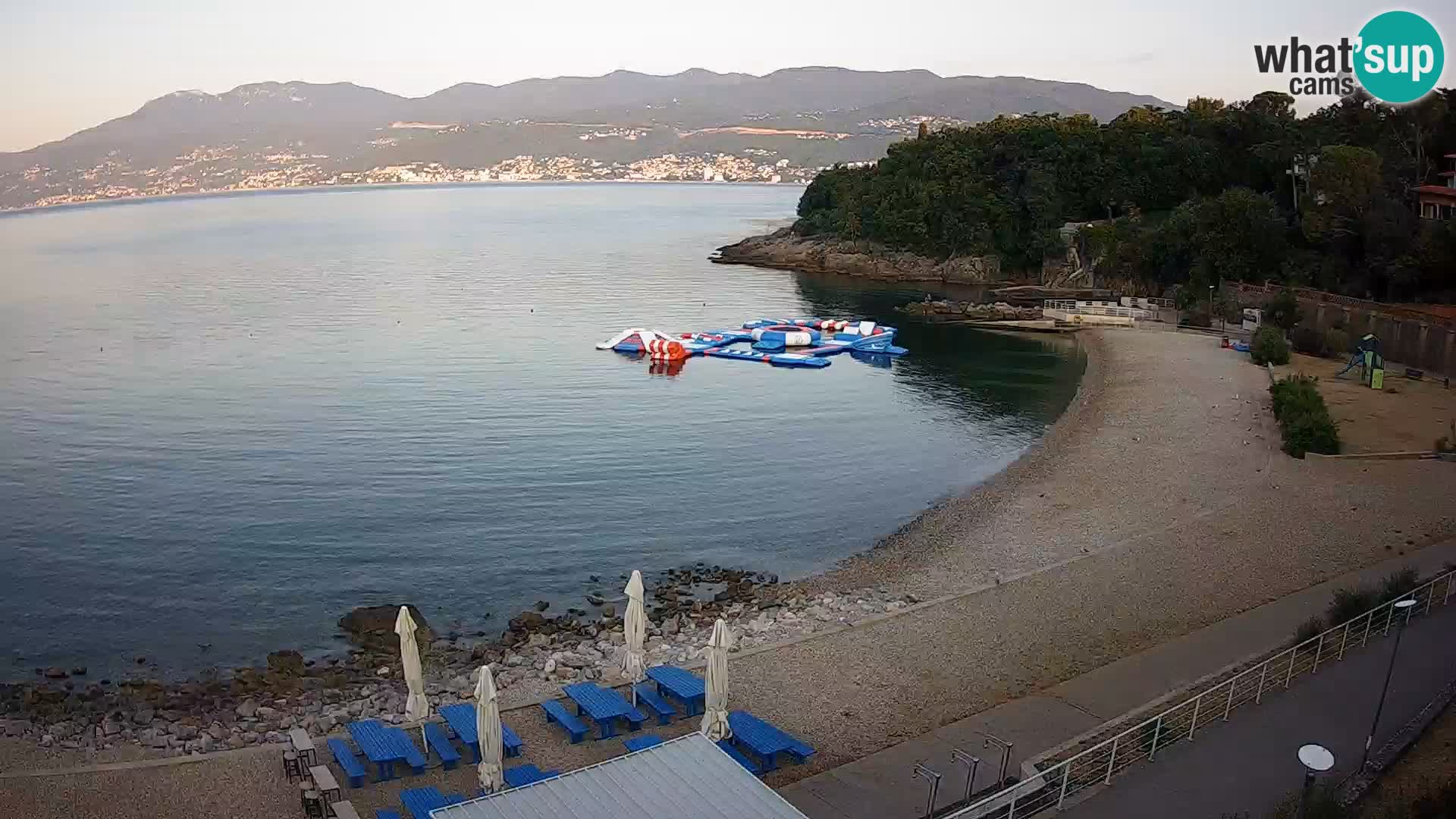 Rijeka Live webcam piscinas de playa Kantrida
