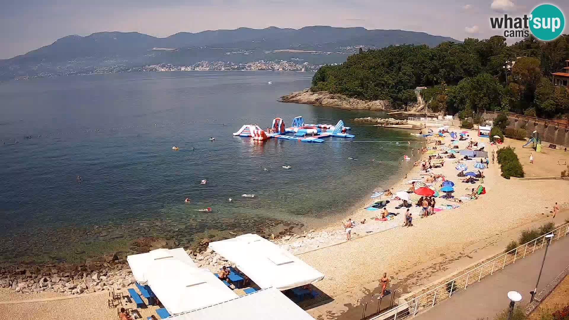 LIVE Webcam Fiume spiaggia piscine Kantrida