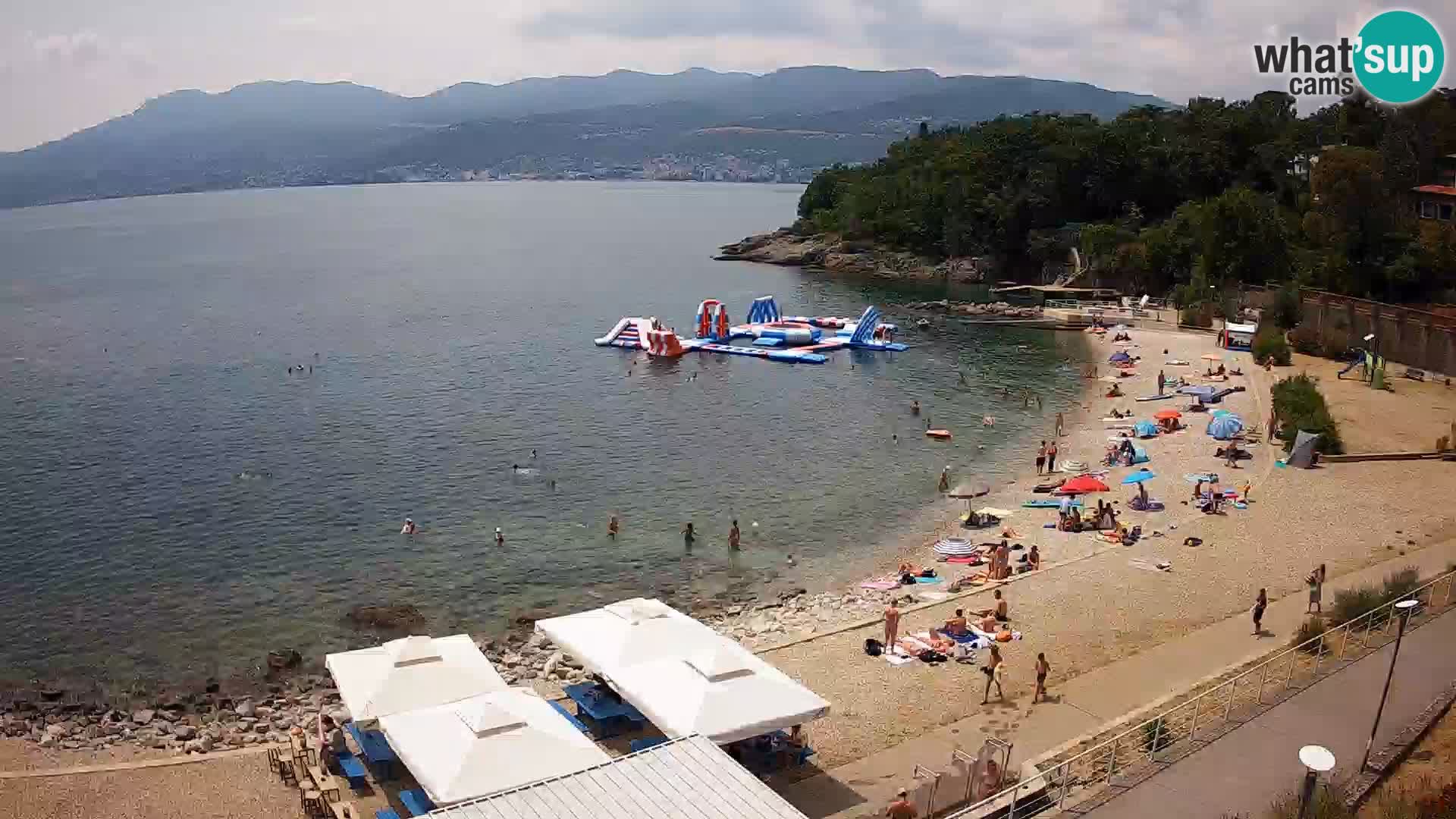 Rijeka Live webcam piscinas de playa Kantrida