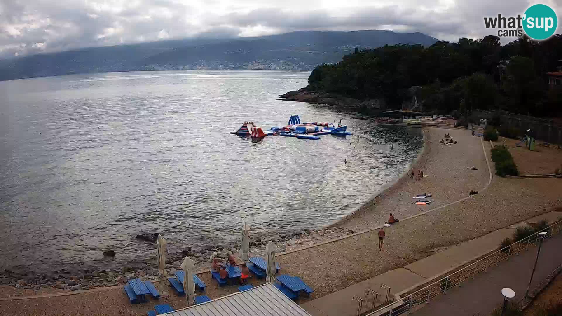 Rijeka Live webcam piscinas de playa Kantrida