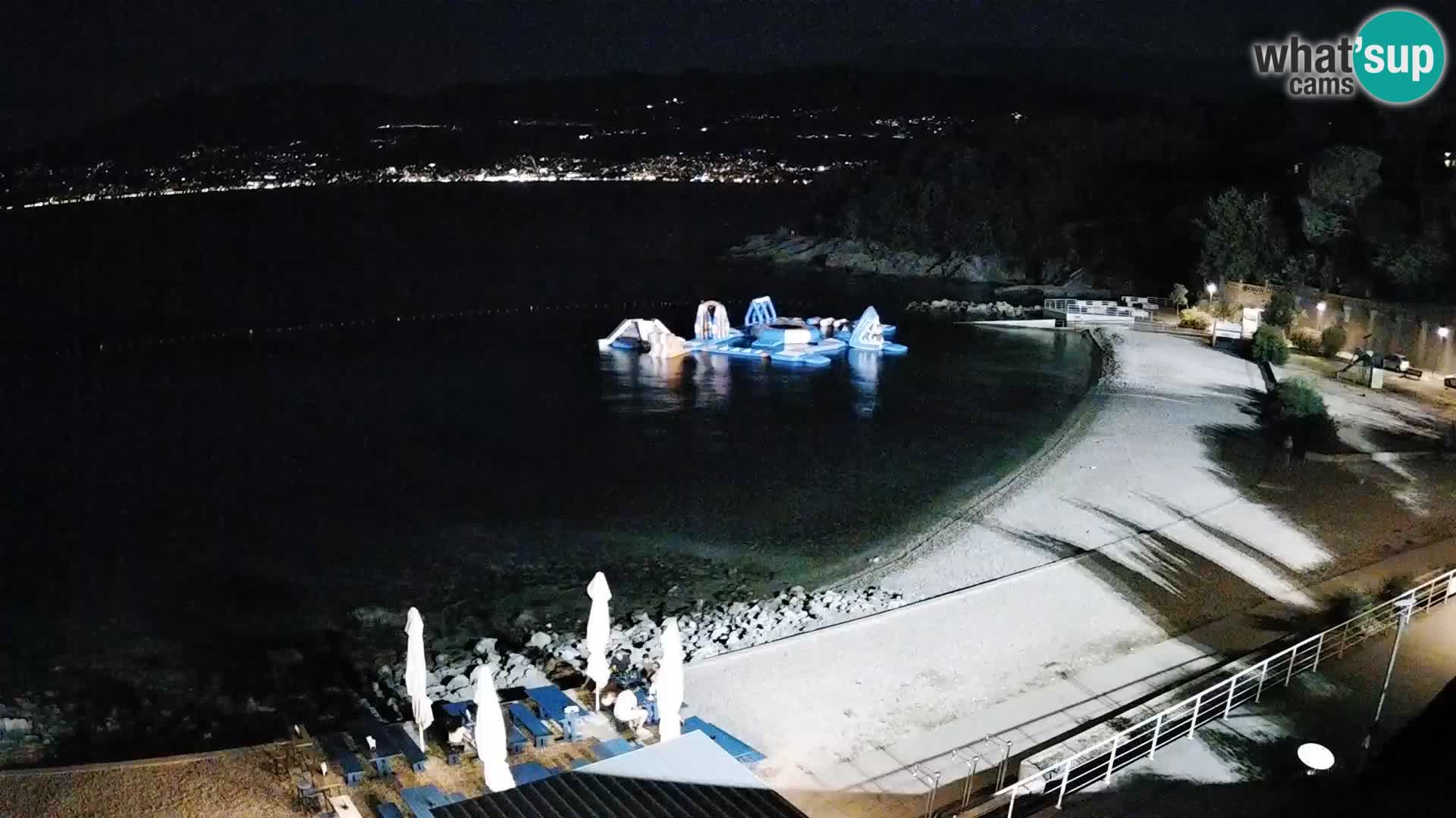 LIVE Webcam Fiume spiaggia piscine Kantrida