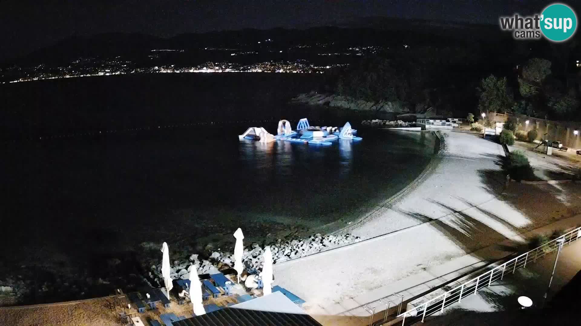 LIVE Webcam Rijeka beach Swimming pools Kantrida