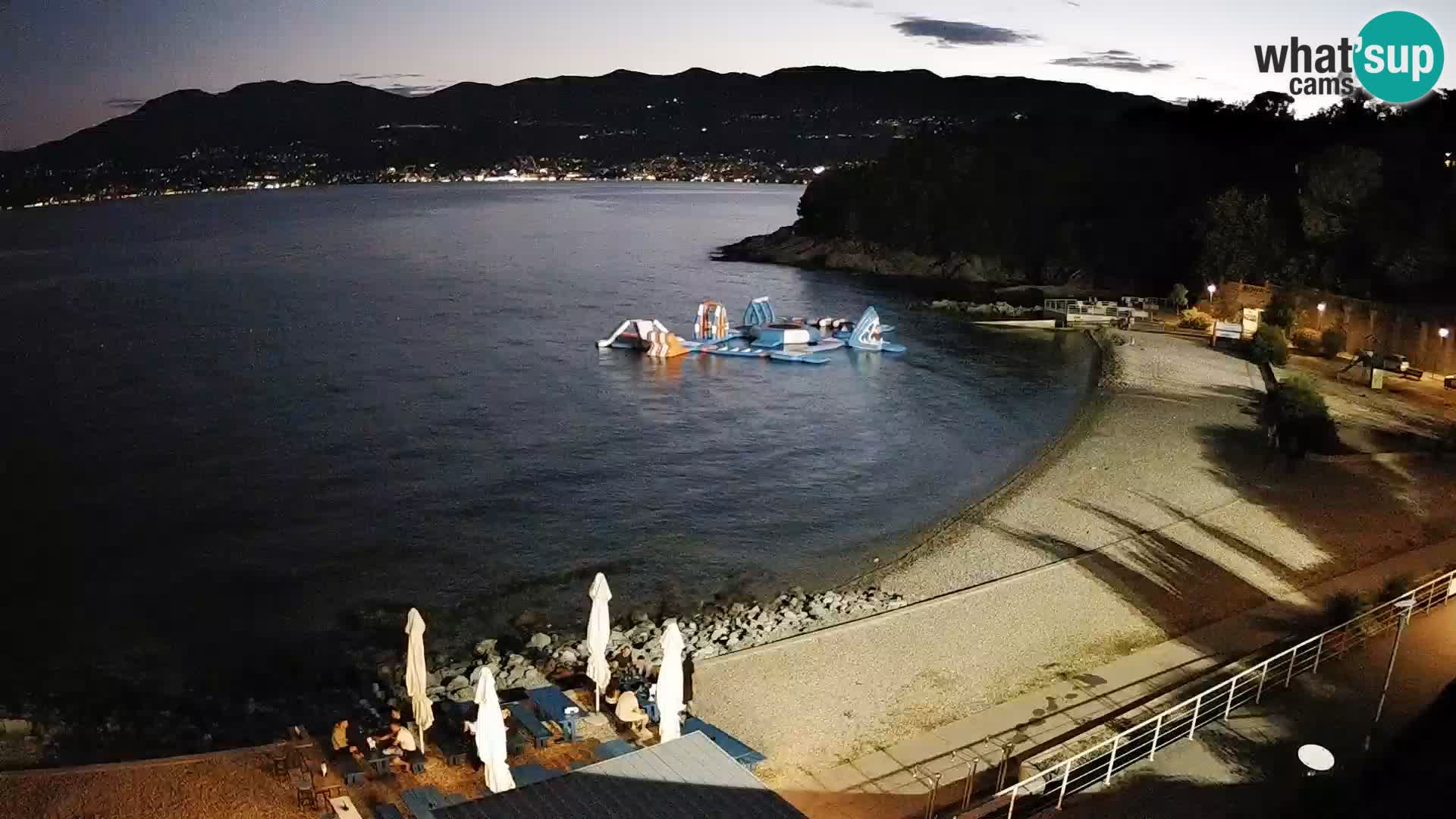 LIVE Webcam Fiume spiaggia piscine Kantrida