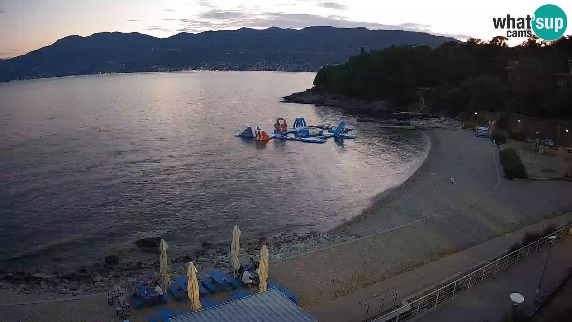 LIVE Webcam Fiume spiaggia piscine Kantrida